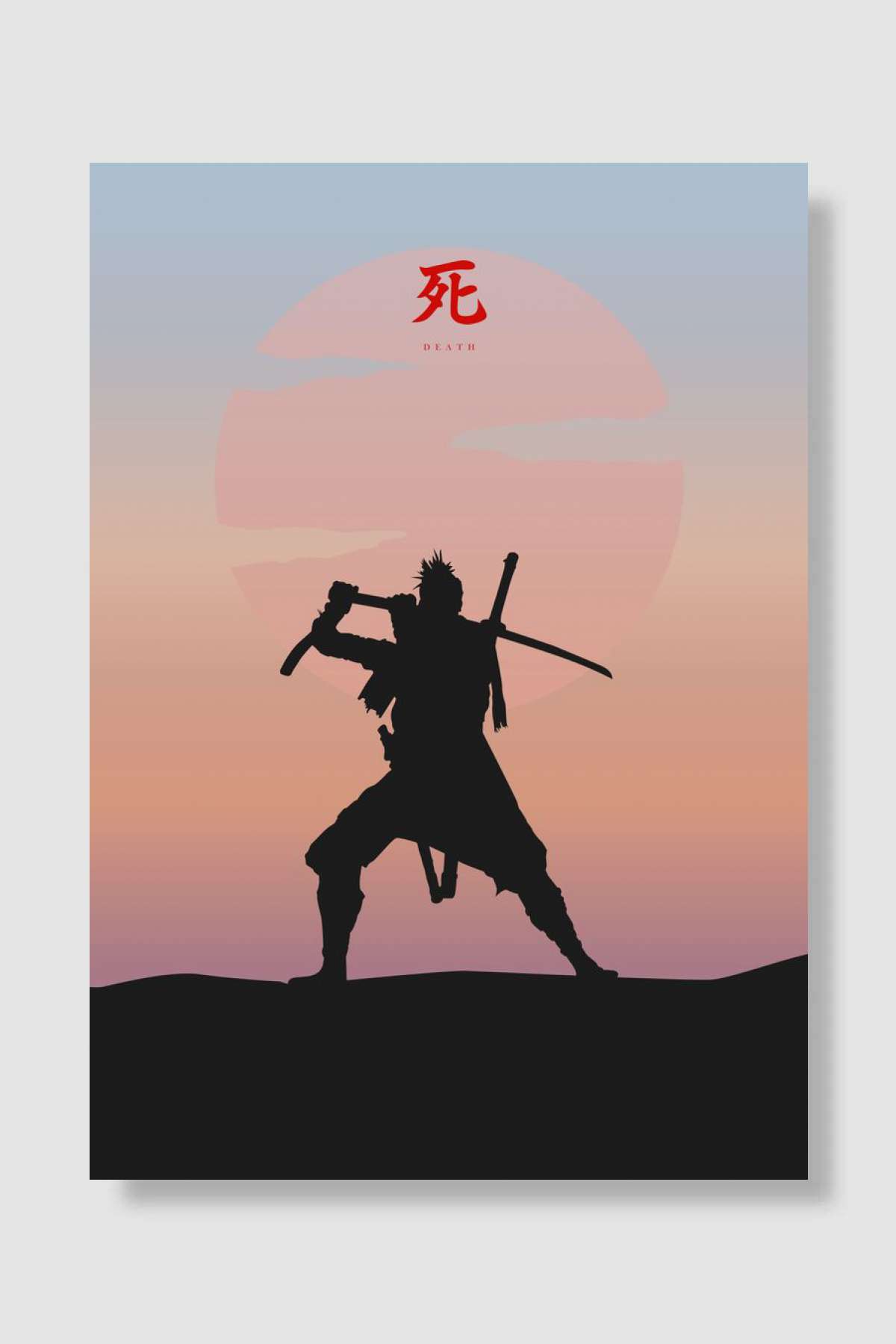 Sekiro Shadows Die Twice Oyun Poster Çerçevesiz Yüksek Kalite Oyun Afiş Duvar Poster