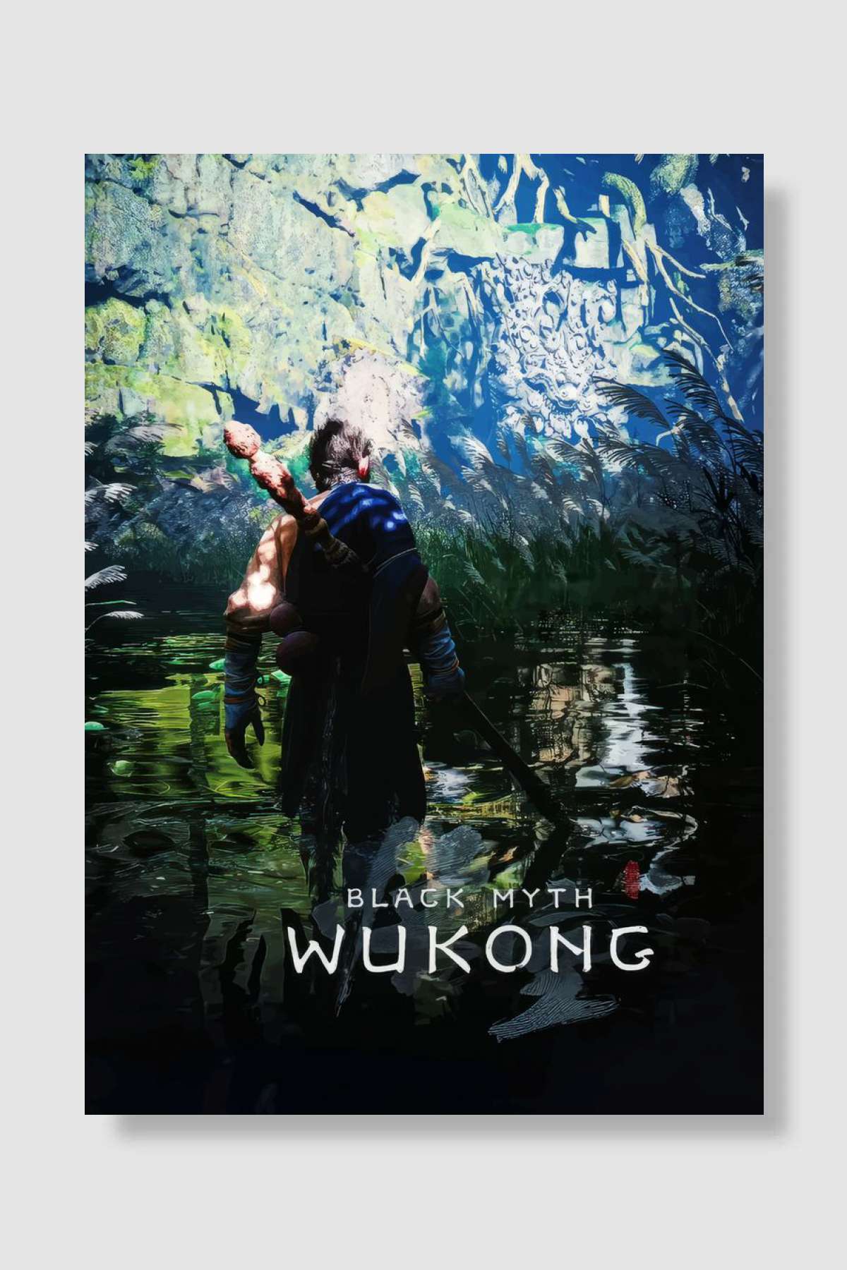 Black Myth wukong Poster Oyun Poster Çerçevesiz Yüksek Kalite Oyun Afiş Duvar Poster
