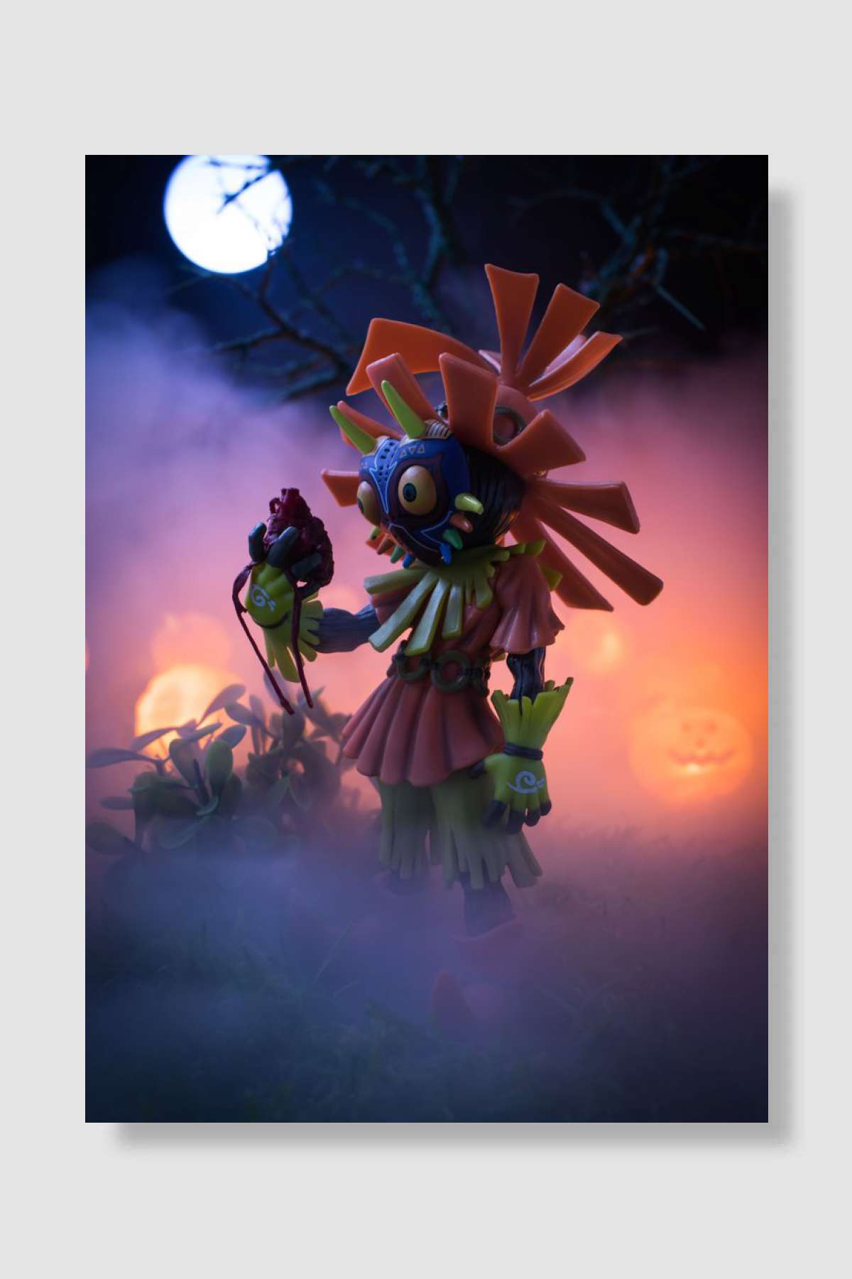 Halloween feast Oyun Poster Çerçevesiz Yüksek Kalite Oyun Afiş Duvar Poster