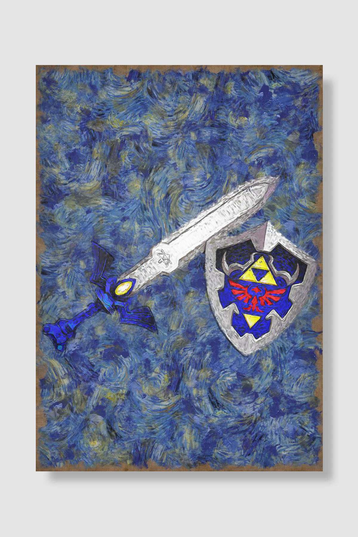 The Legend of Zelda Oyun Poster Çerçevesiz Yüksek Kalite Oyun Afiş Duvar Poster