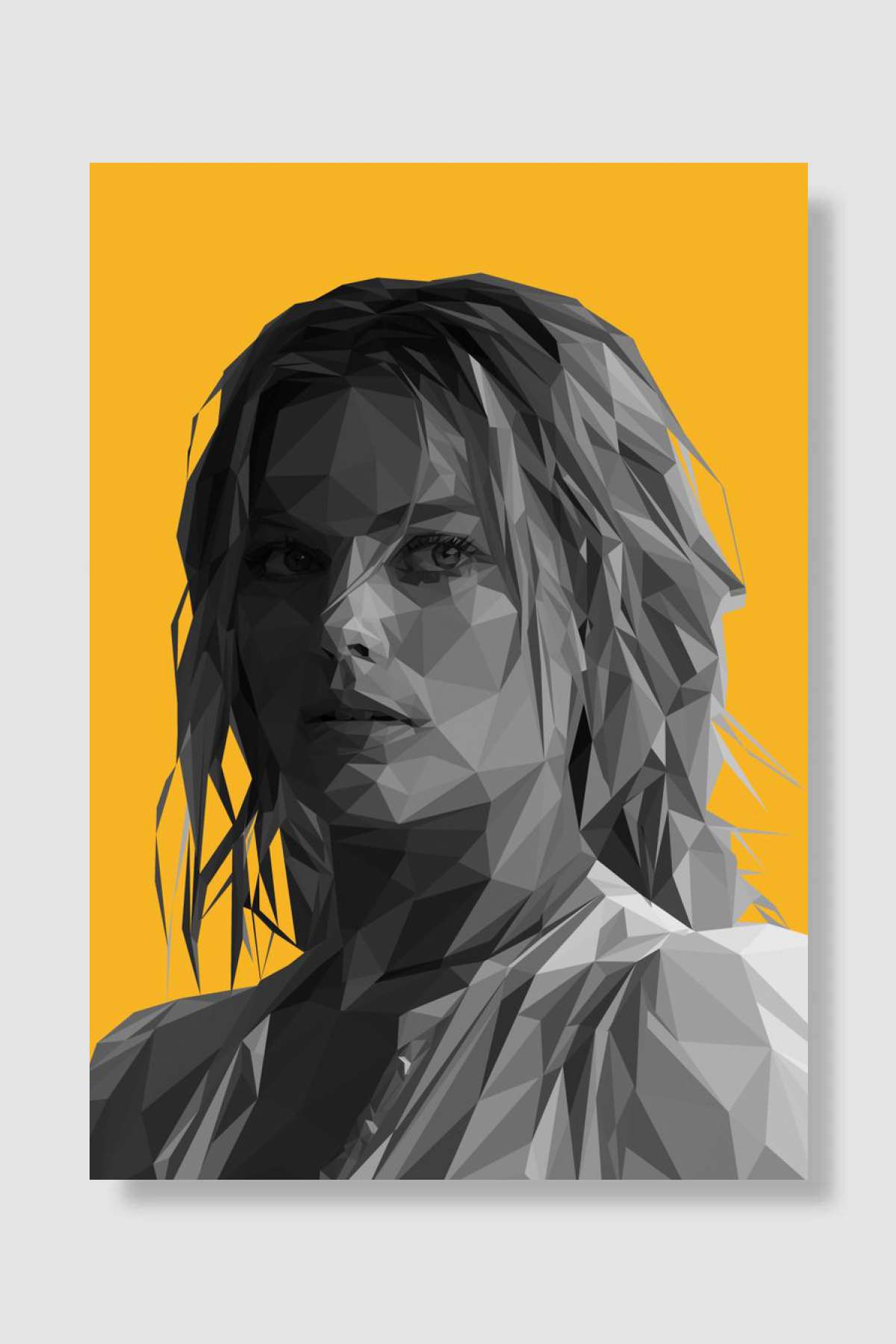 margot robbie Oyun Poster Çerçevesiz Yüksek Kalite Oyun Afiş Duvar Poster