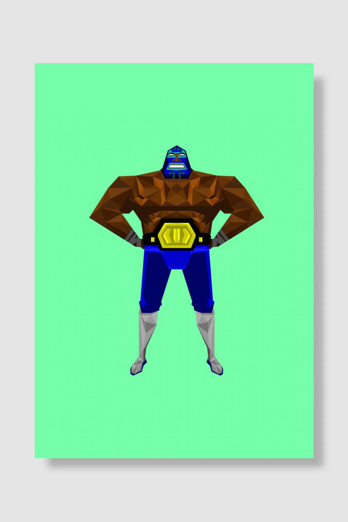 Guacamelee! Oyun Poster Çerçevesiz Yüksek Kalite Oyun Afiş Duvar Poster