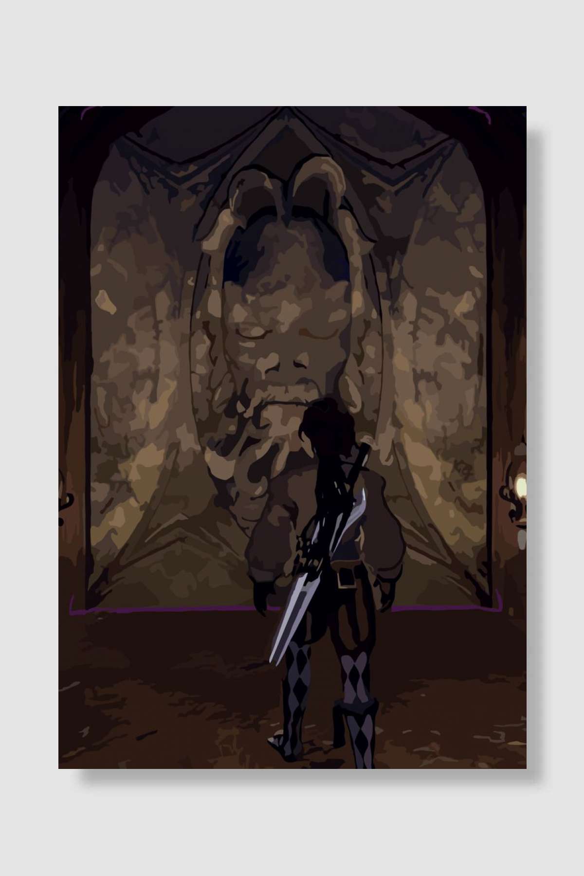 Fable Oyun Poster Çerçevesiz Yüksek Kalite Oyun Afiş Duvar Poster