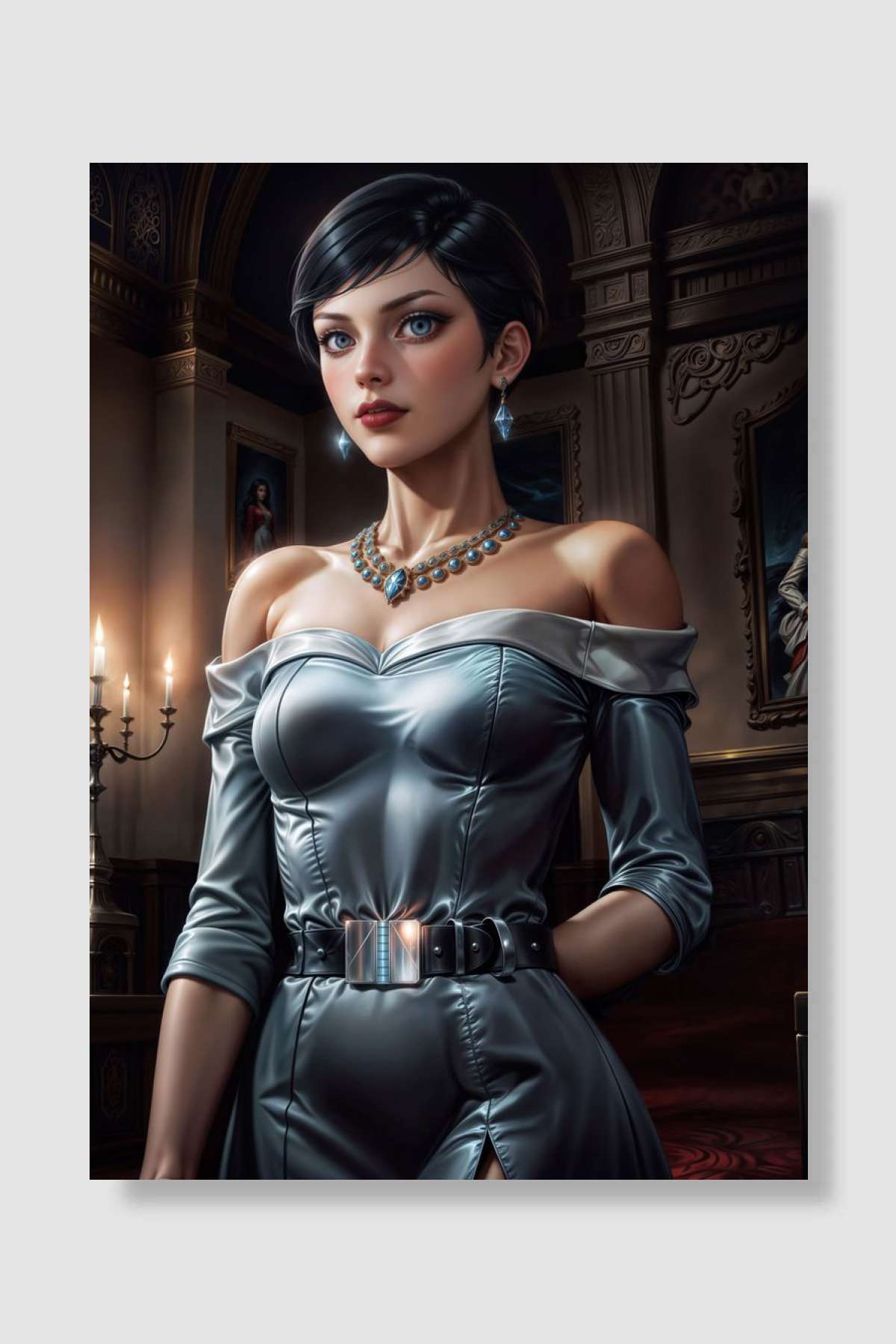 Delilah Mortimer Oyun Poster Çerçevesiz Yüksek Kalite Oyun Afiş Duvar Poster - En İyi Fiyatlarla