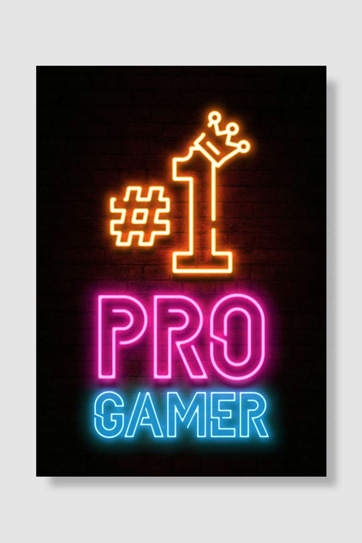 pro gamer Oyun Poster Çerçevesiz Yüksek Kalite Oyun Afiş Duvar Poster