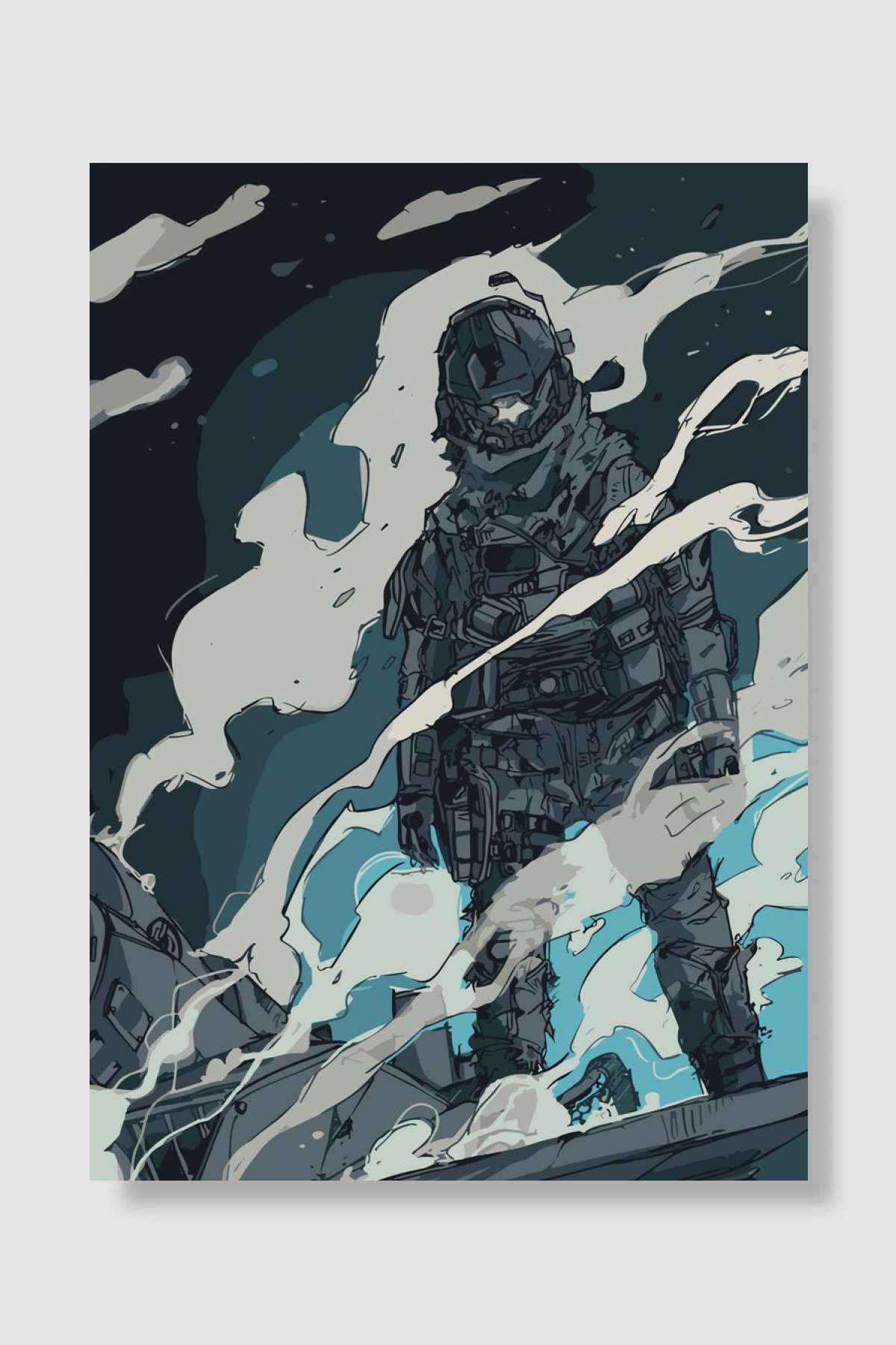 Titanfall game gaming Oyun Poster Çerçevesiz Yüksek Kalite Oyun Afiş Duvar Poster