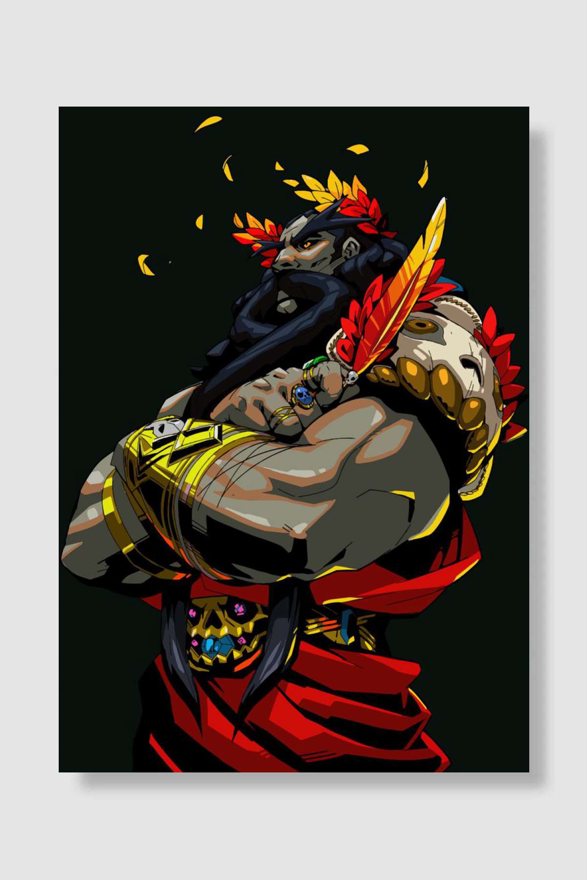 hades game Oyun Poster Çerçevesiz Yüksek Kalite Oyun Afiş Duvar Poster