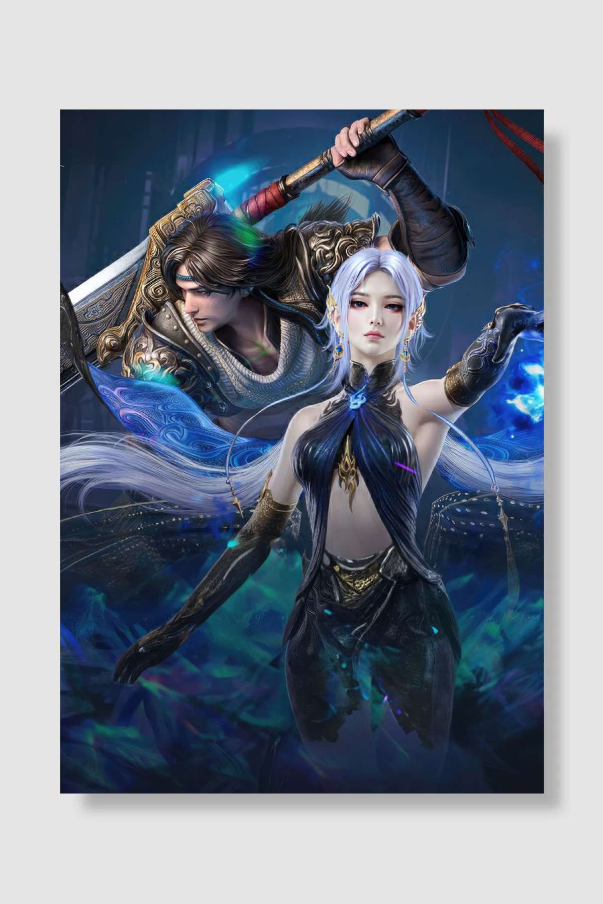 tarka and zai Oyun Poster Çerçevesiz Yüksek Kalite Oyun Afiş Duvar Poster