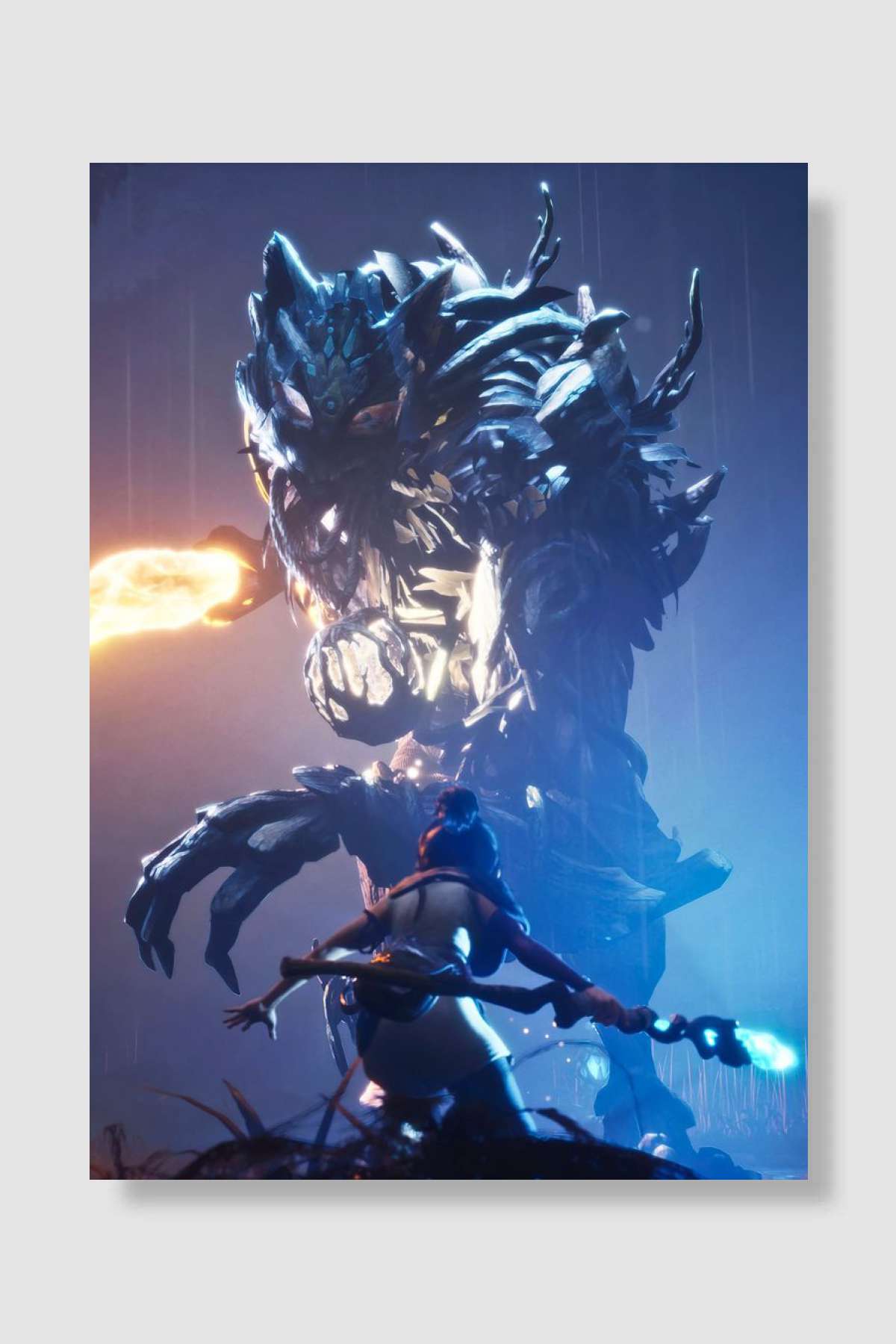 kena Oyun Poster Çerçevesiz Yüksek Kalite Oyun Afiş Duvar Poster - En İyi Fiyatlarla