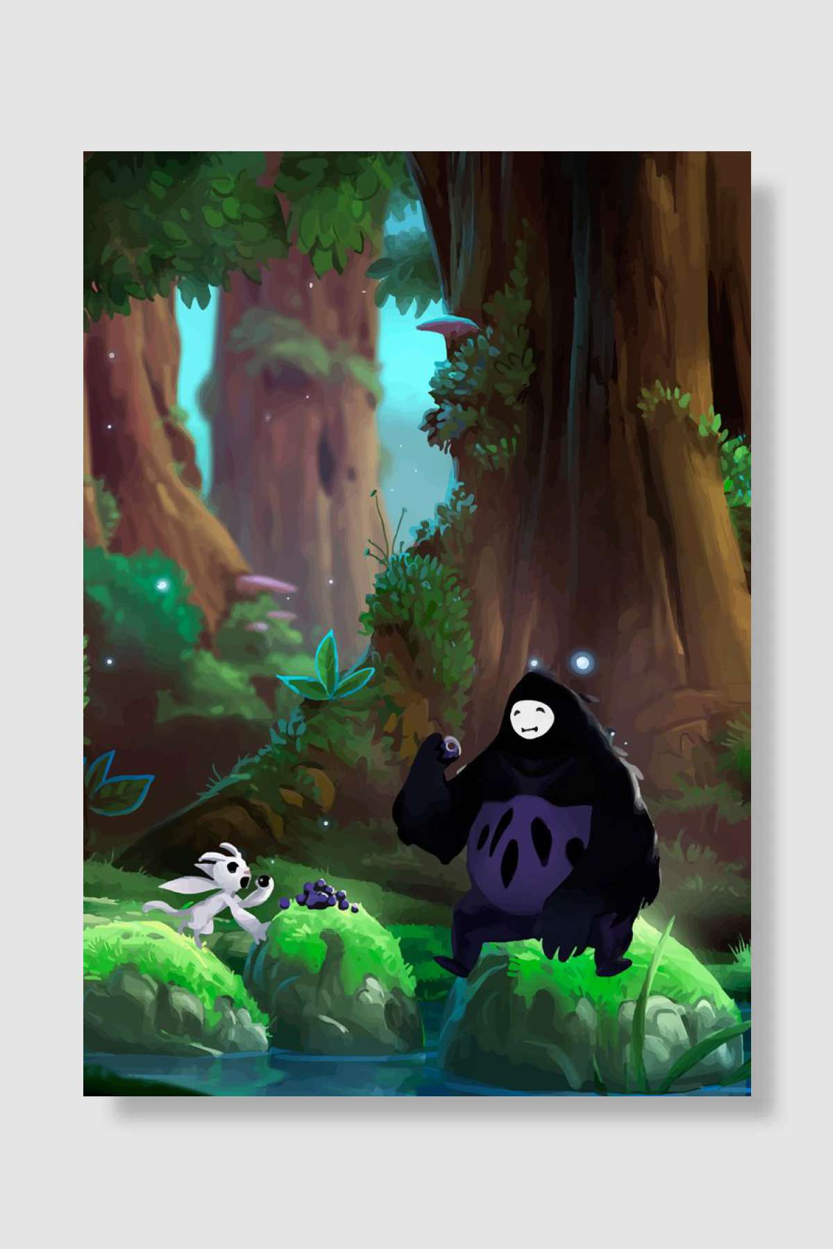 Ori Oyun Poster Çerçevesiz Yüksek Kalite Oyun Afiş Duvar Poster