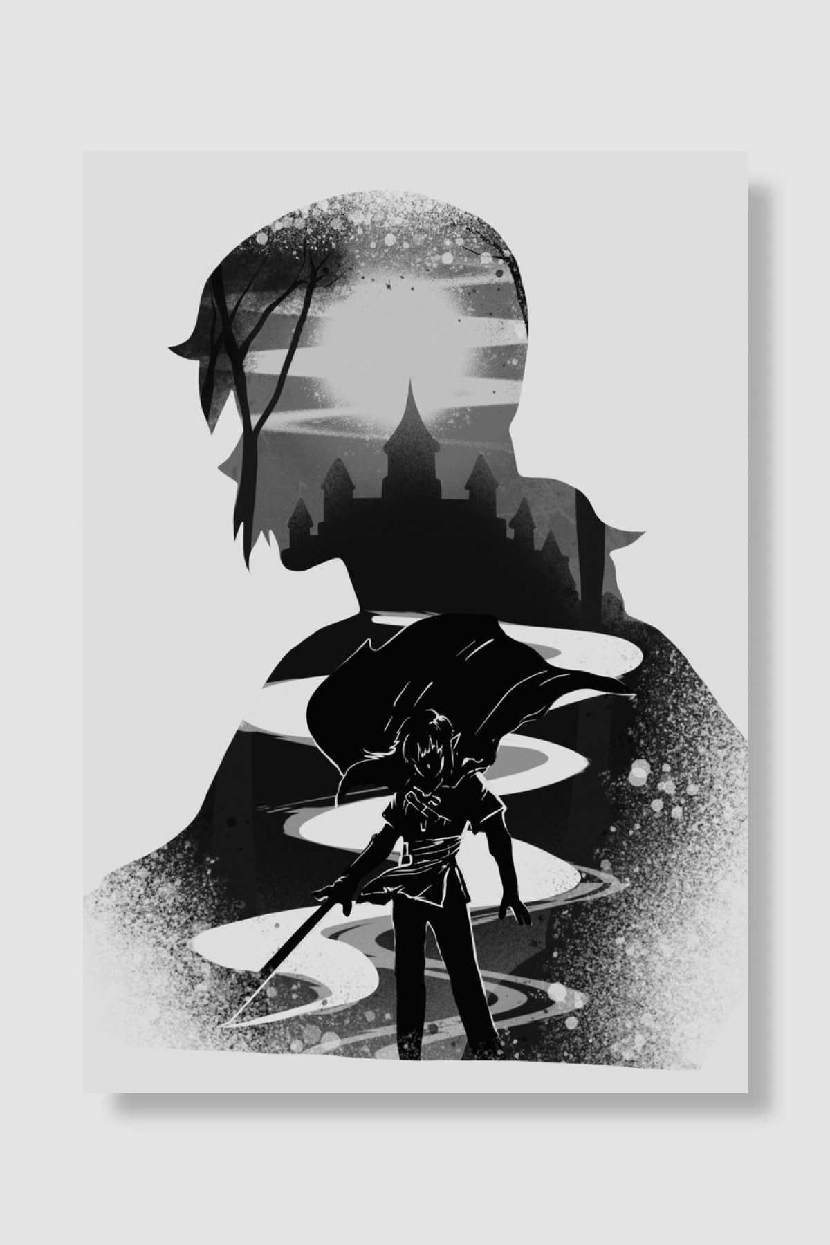 The Warrior Oyun Poster Çerçevesiz Yüksek Kalite Oyun Afiş Duvar Poster