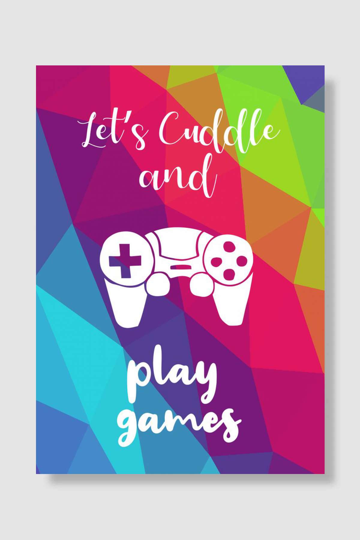 Cuddle and Play Games 7 Oyun Poster Çerçevesiz Yüksek Kalite Oyun Afiş Duvar Poster