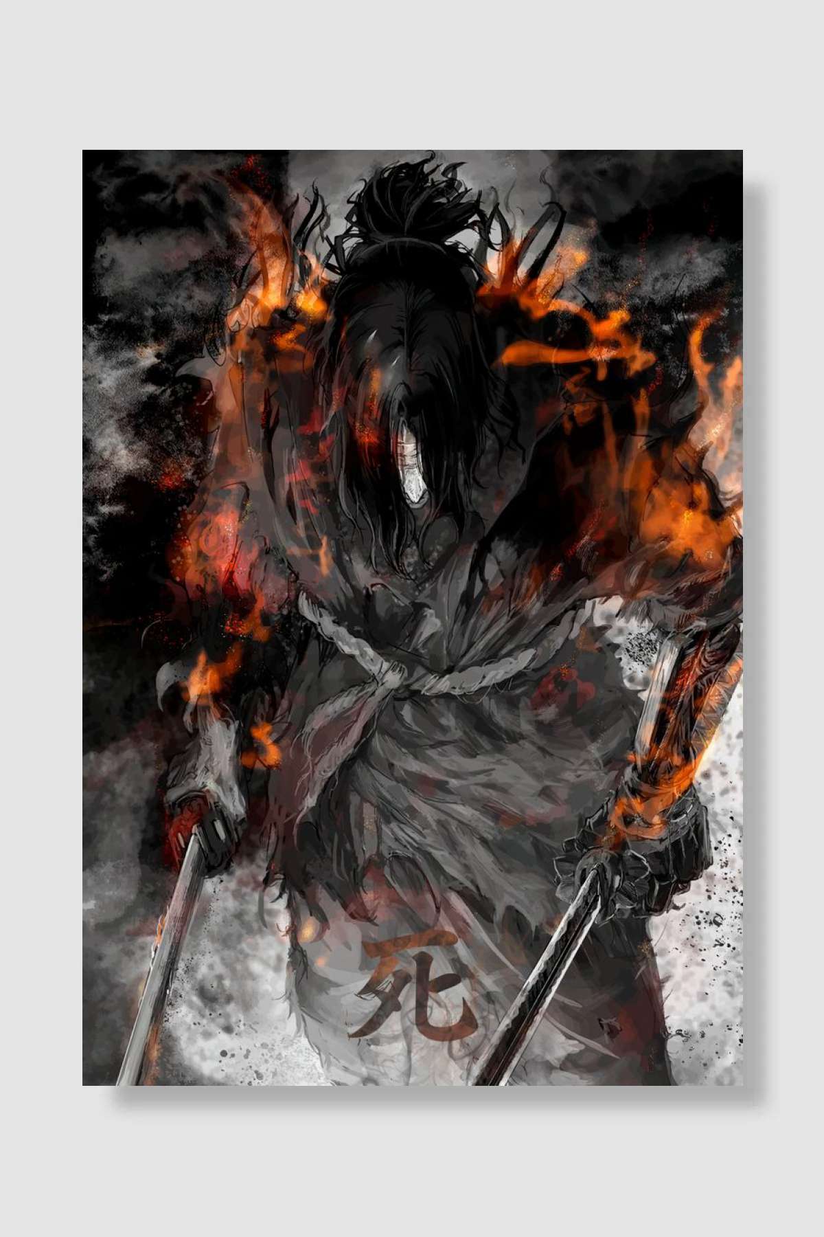 The Wolf Sekiro Oyun Poster Çerçevesiz Yüksek Kalite Oyun Afiş Duvar Poster