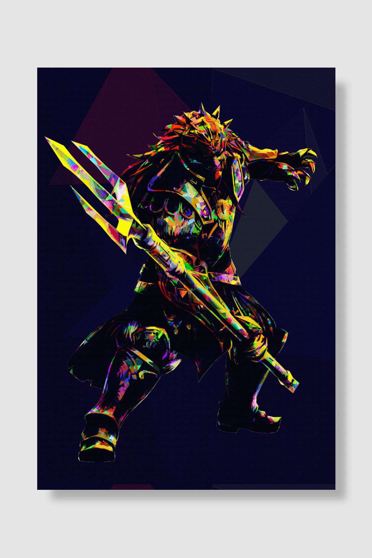 Ganon funny Oyun Poster Çerçevesiz Yüksek Kalite Oyun Afiş Duvar Poster