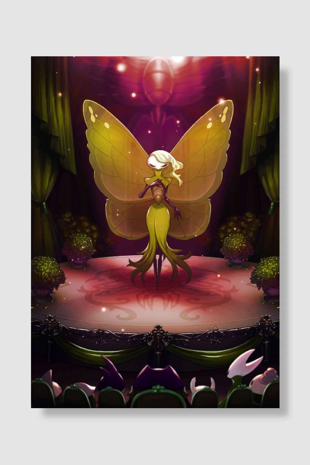 Hollow Knight Grimm Steam Oyun Poster Çerçevesiz Yüksek Kalite Oyun Afiş Duvar Poster