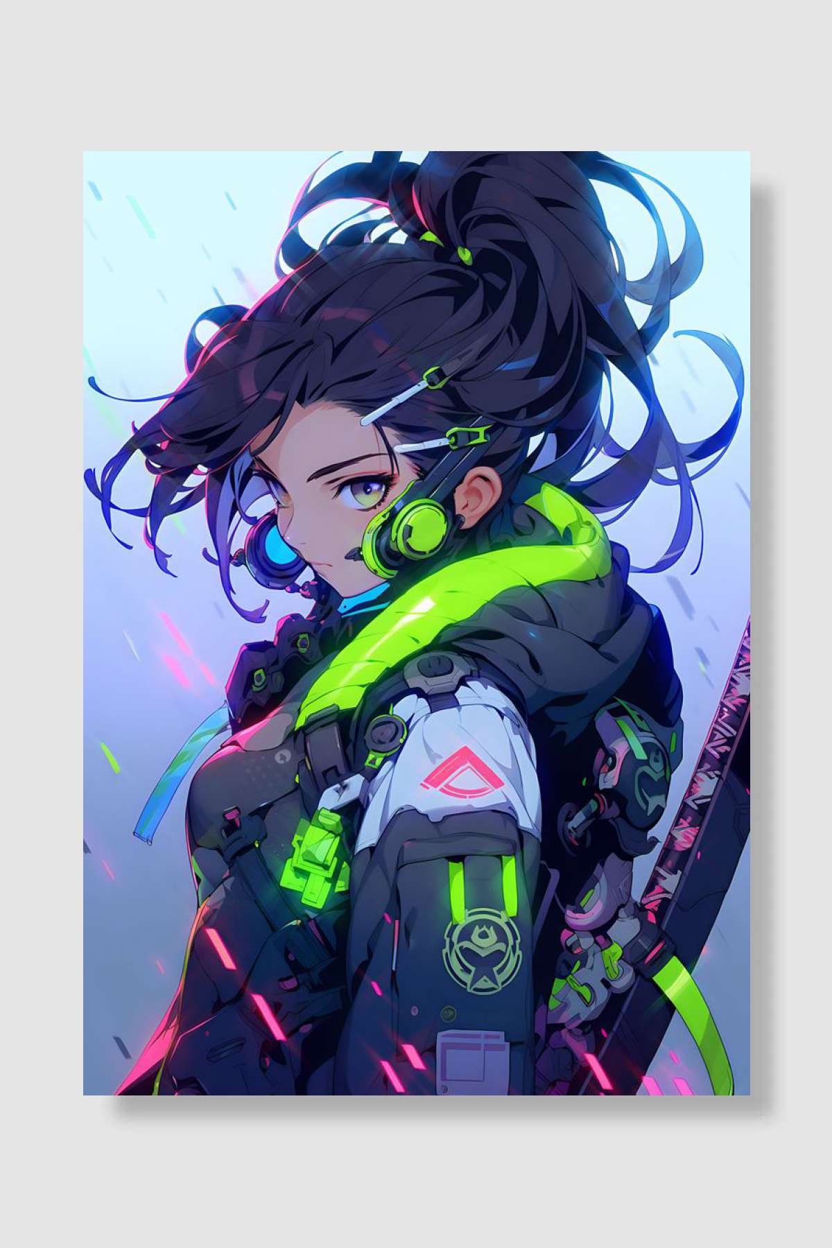 Elektra Synthara Oyun Poster Çerçevesiz Yüksek Kalite Oyun Afiş Duvar Poster