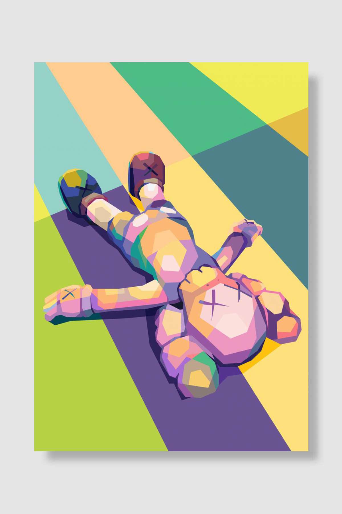 KawsChill II Oyun Poster Çerçevesiz Yüksek Kalite Oyun Afiş Duvar Poster