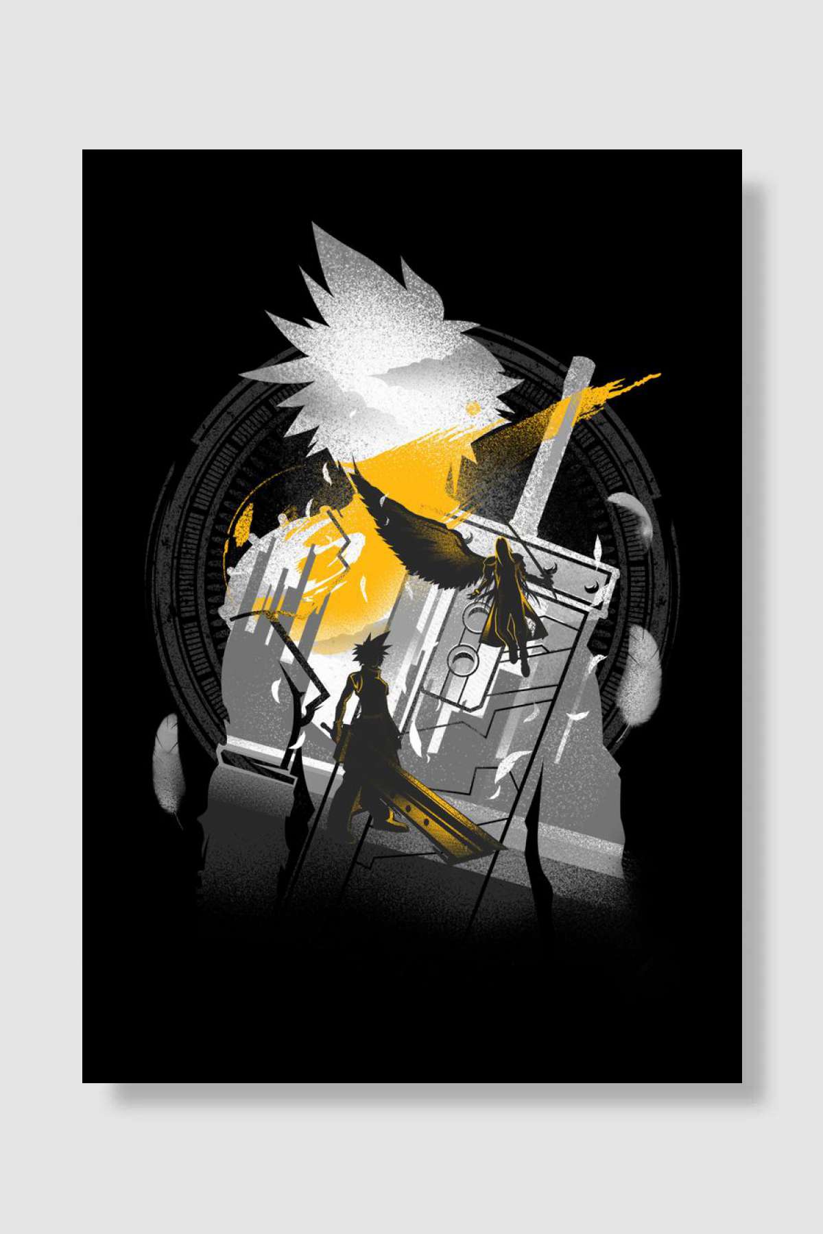 Ex-Soldier of the VII Oyun Poster Çerçevesiz Yüksek Kalite Oyun Afiş Duvar Poster - En İyi Fiyatlarla