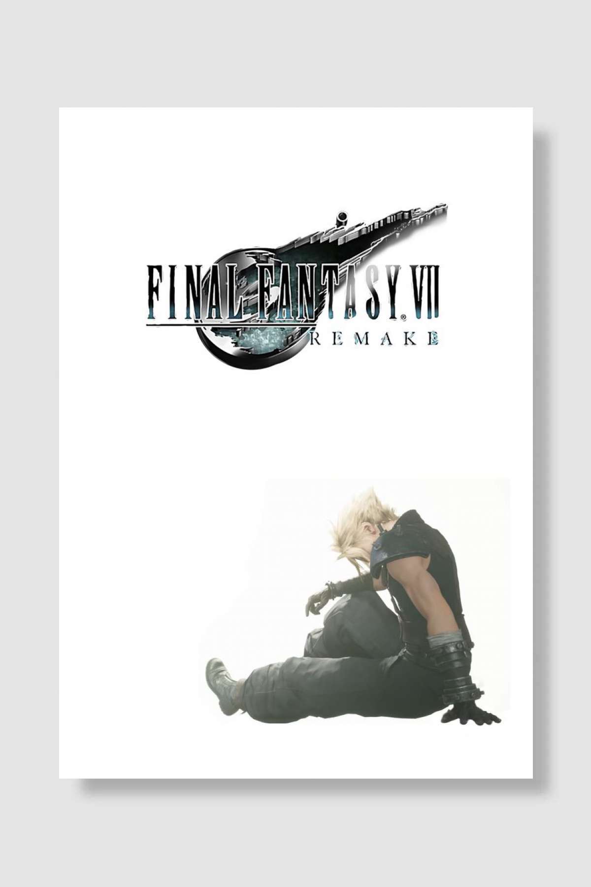 Cloud Sit 4 Oyun Poster Çerçevesiz Yüksek Kalite Oyun Afiş Duvar Poster