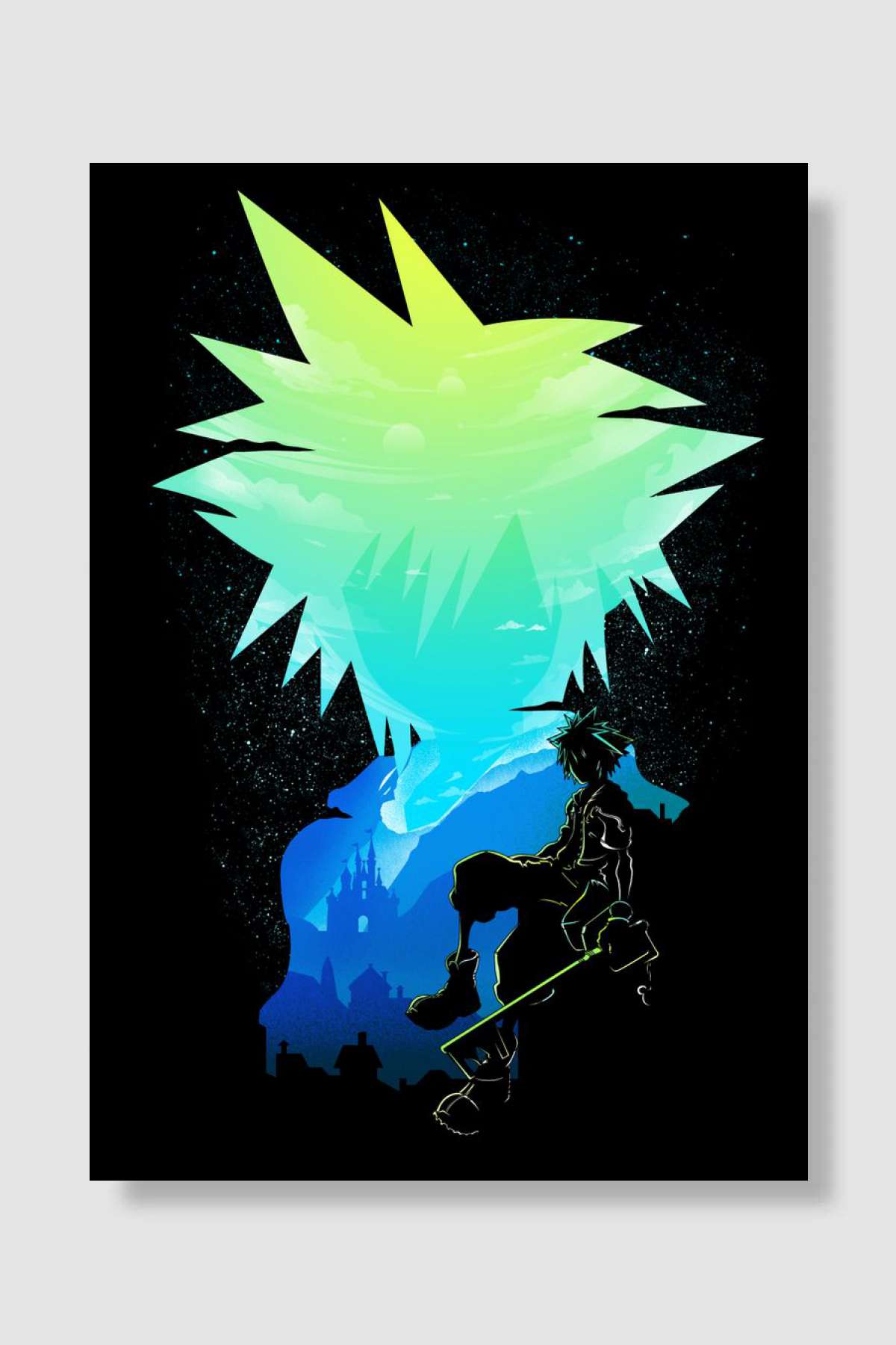 The Key Oyun Poster Çerçevesiz Yüksek Kalite Oyun Afiş Duvar Poster