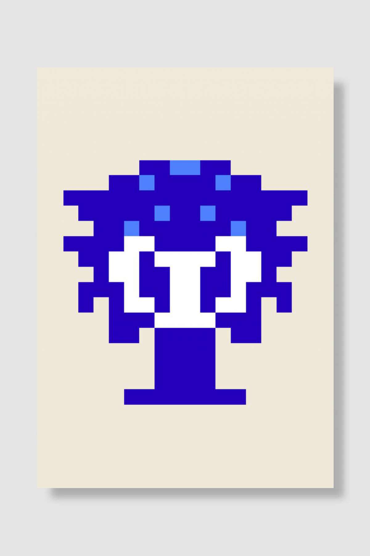 Zelda Enemy Blue Octorok Oyun Poster Çerçevesiz Yüksek Kalite Oyun Afiş Duvar Poster