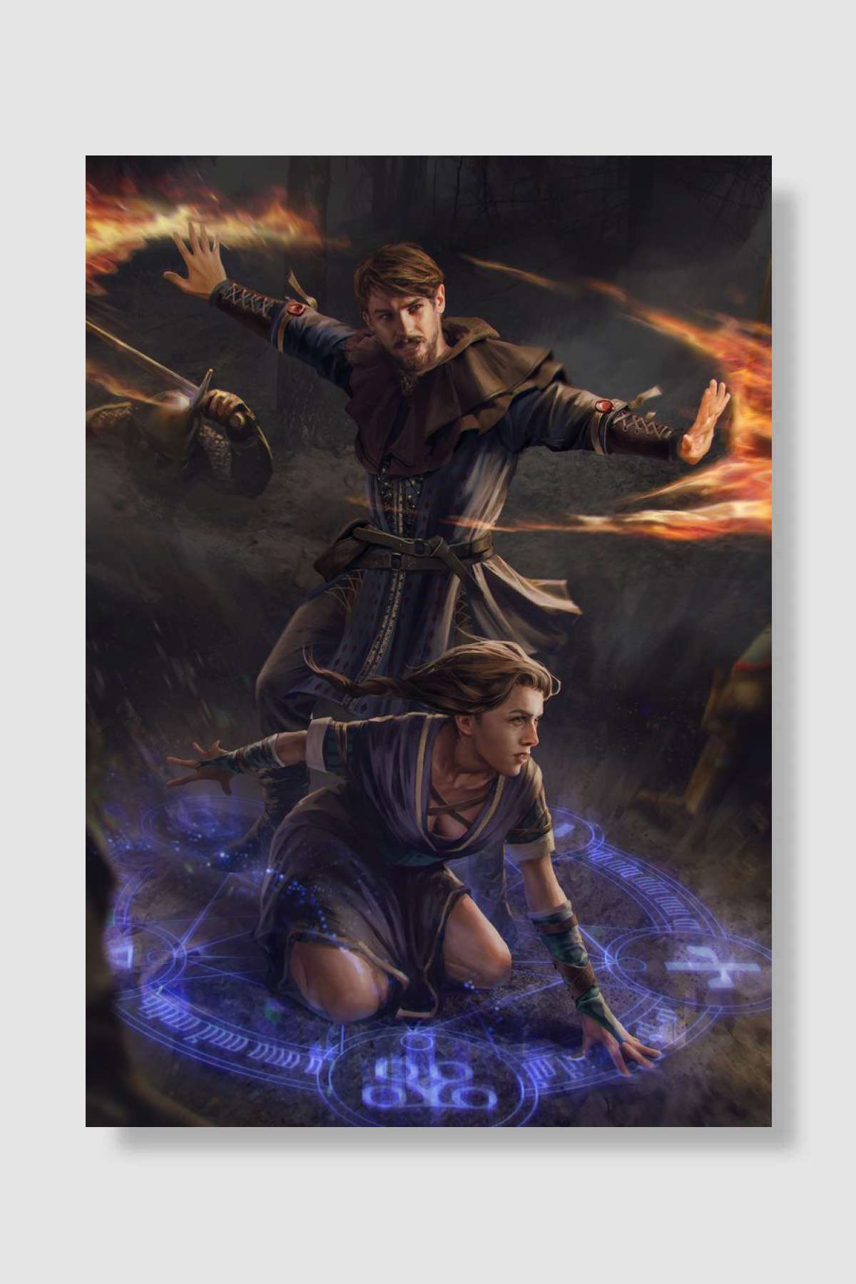 Alumni Oyun Poster Çerçevesiz Yüksek Kalite Oyun Afiş Duvar Poster