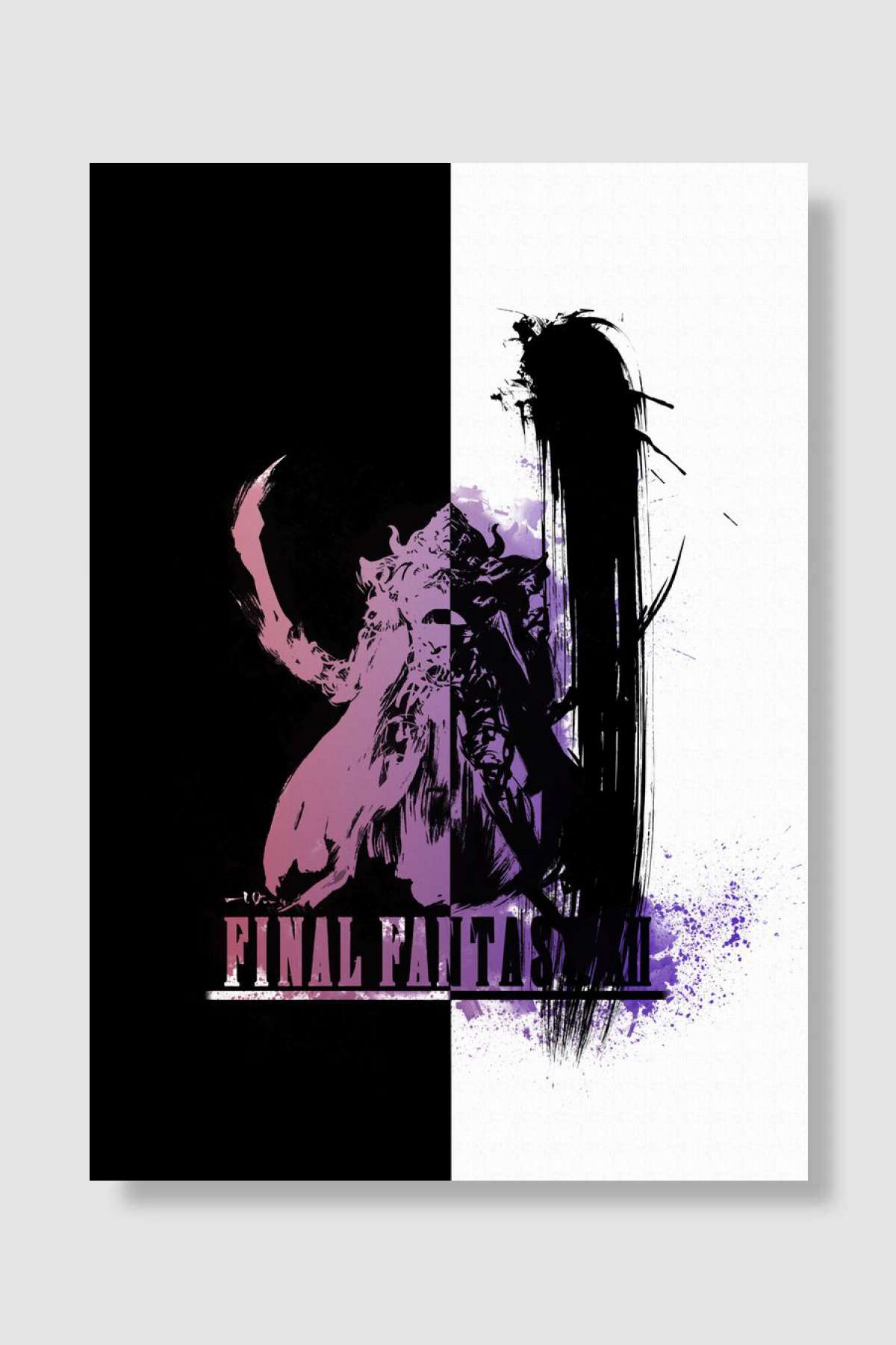 Final Fantasy XII Oyun Poster Çerçevesiz Yüksek Kalite Oyun Afiş Duvar Poster