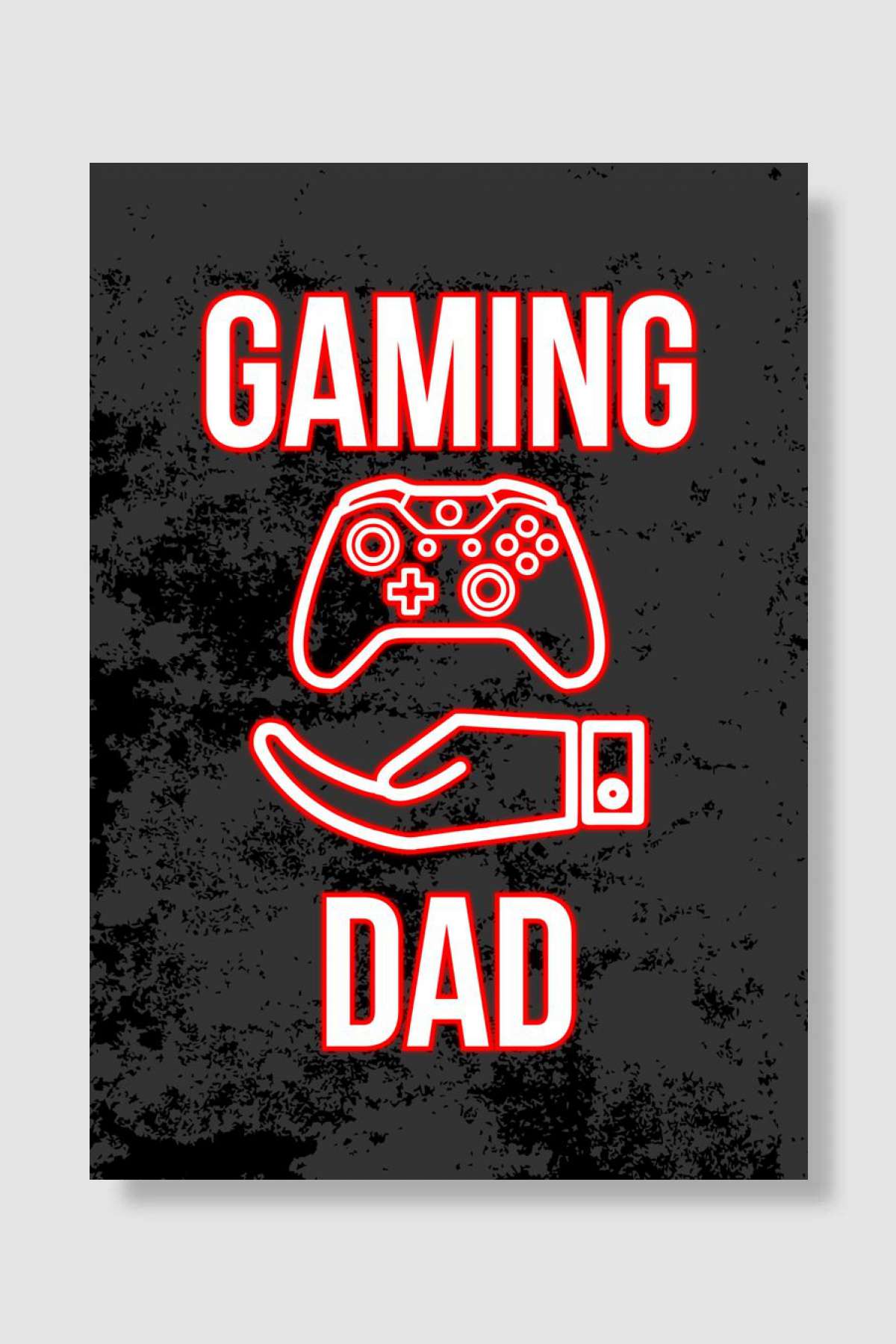 gaming dad Oyun Poster Çerçevesiz Yüksek Kalite Oyun Afiş Duvar Poster