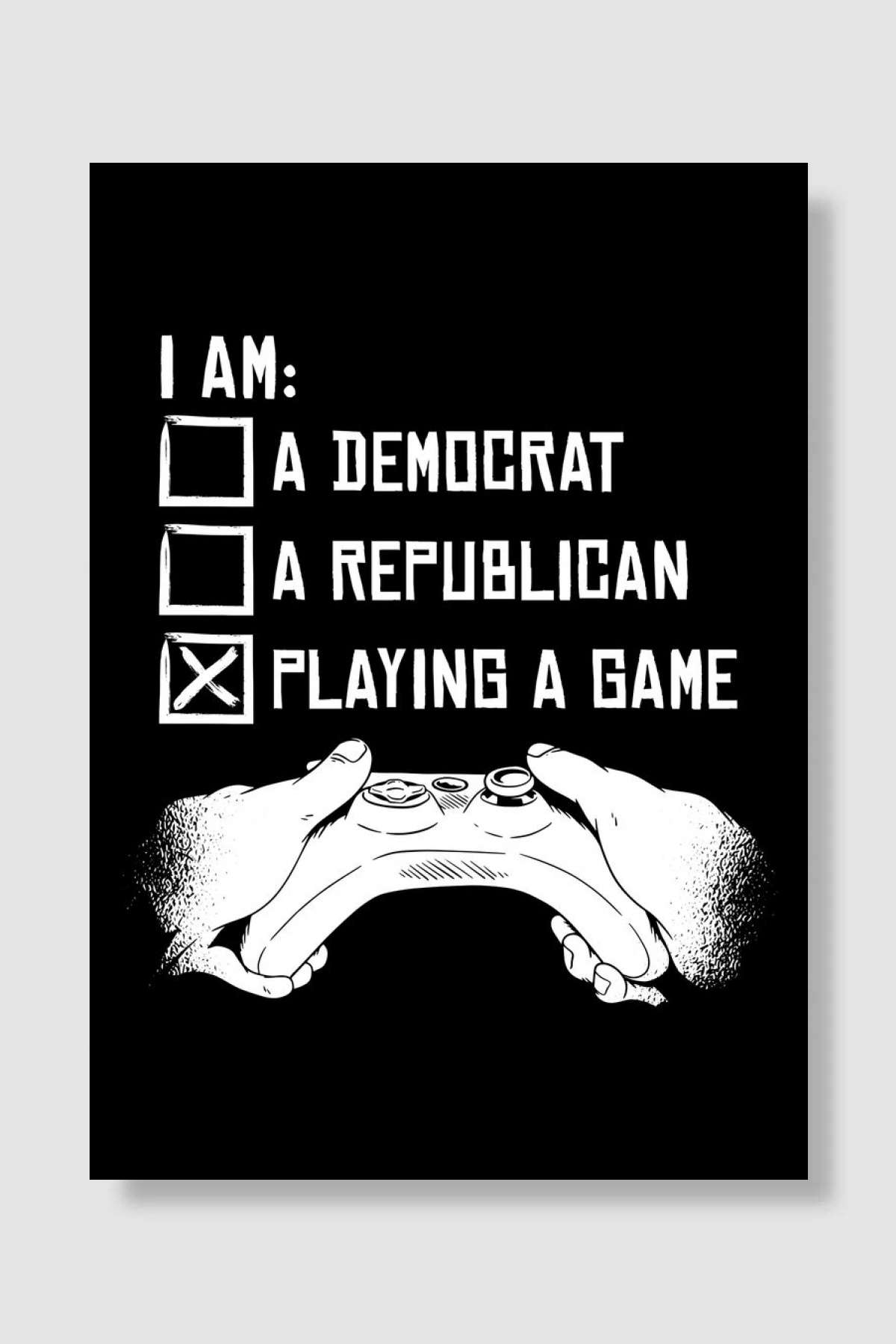 Video Games Oyun Poster Çerçevesiz Yüksek Kalite Oyun Afiş Duvar Poster