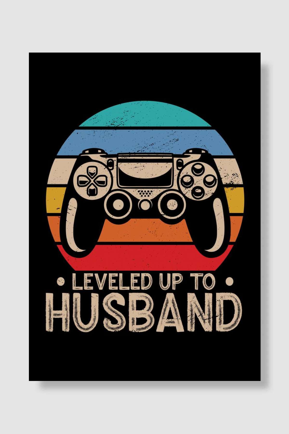 Level Up To Husband Oyun Poster Çerçevesiz Yüksek Kalite Oyun Afiş Duvar Poster