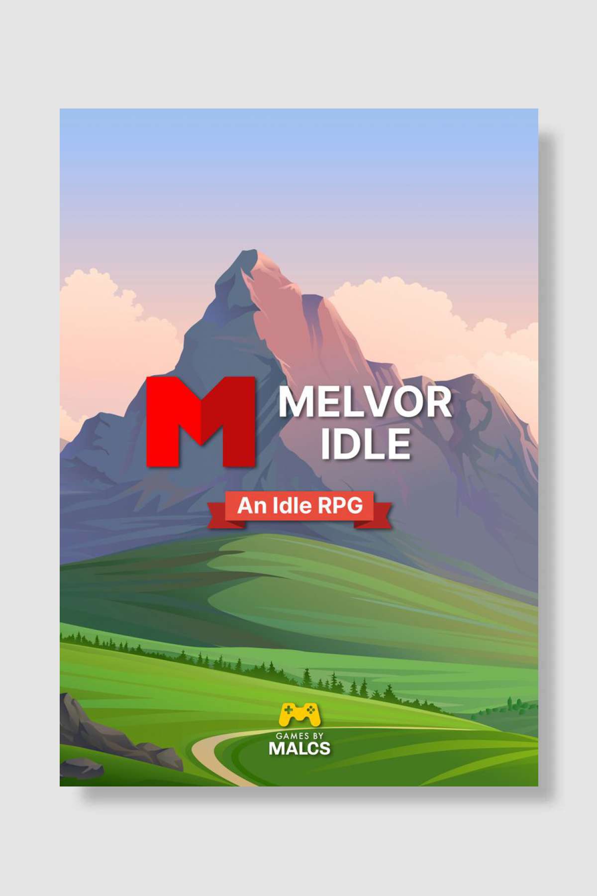 Melvor Idle Oyun Poster Çerçevesiz Yüksek Kalite Oyun Afiş Duvar Poster