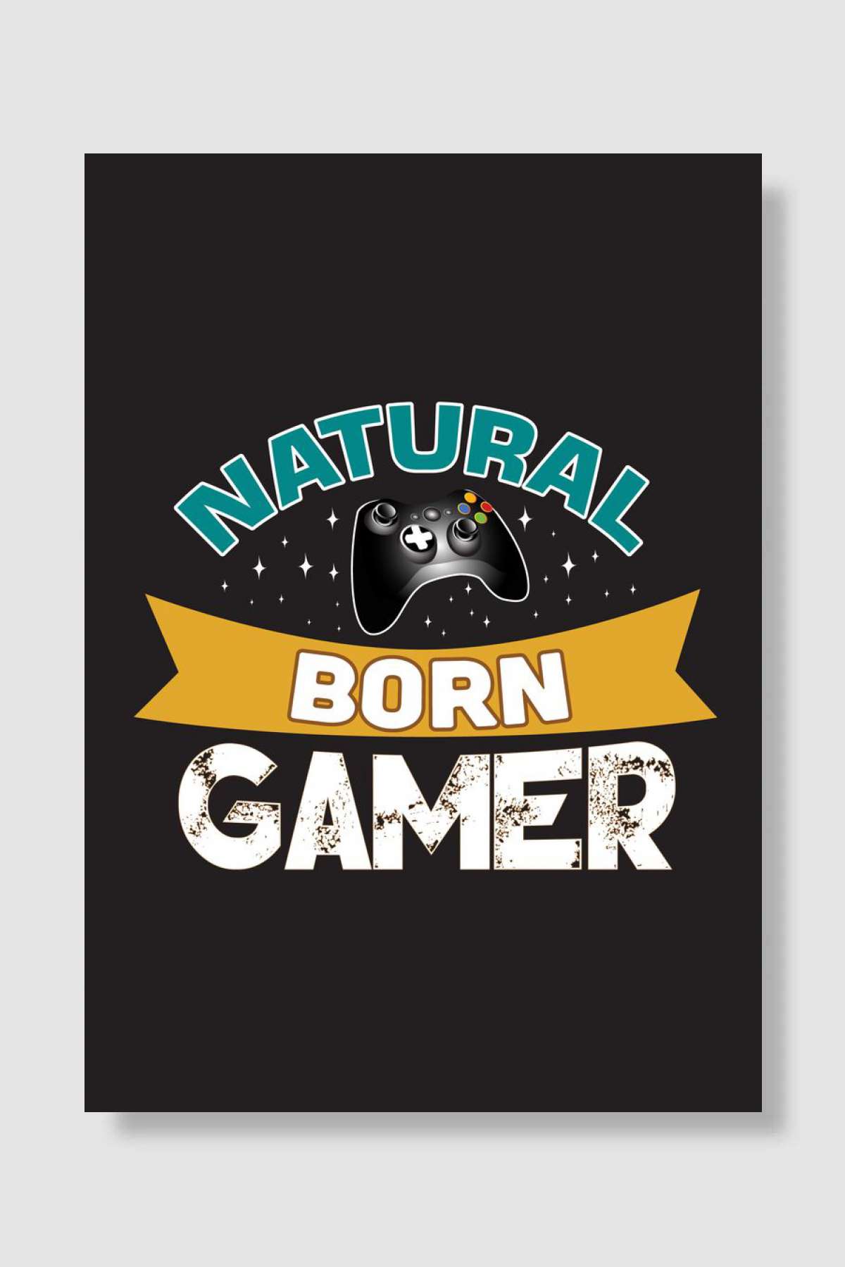 Natural Gamer Oyun Poster Çerçevesiz Yüksek Kalite Oyun Afiş Duvar Poster