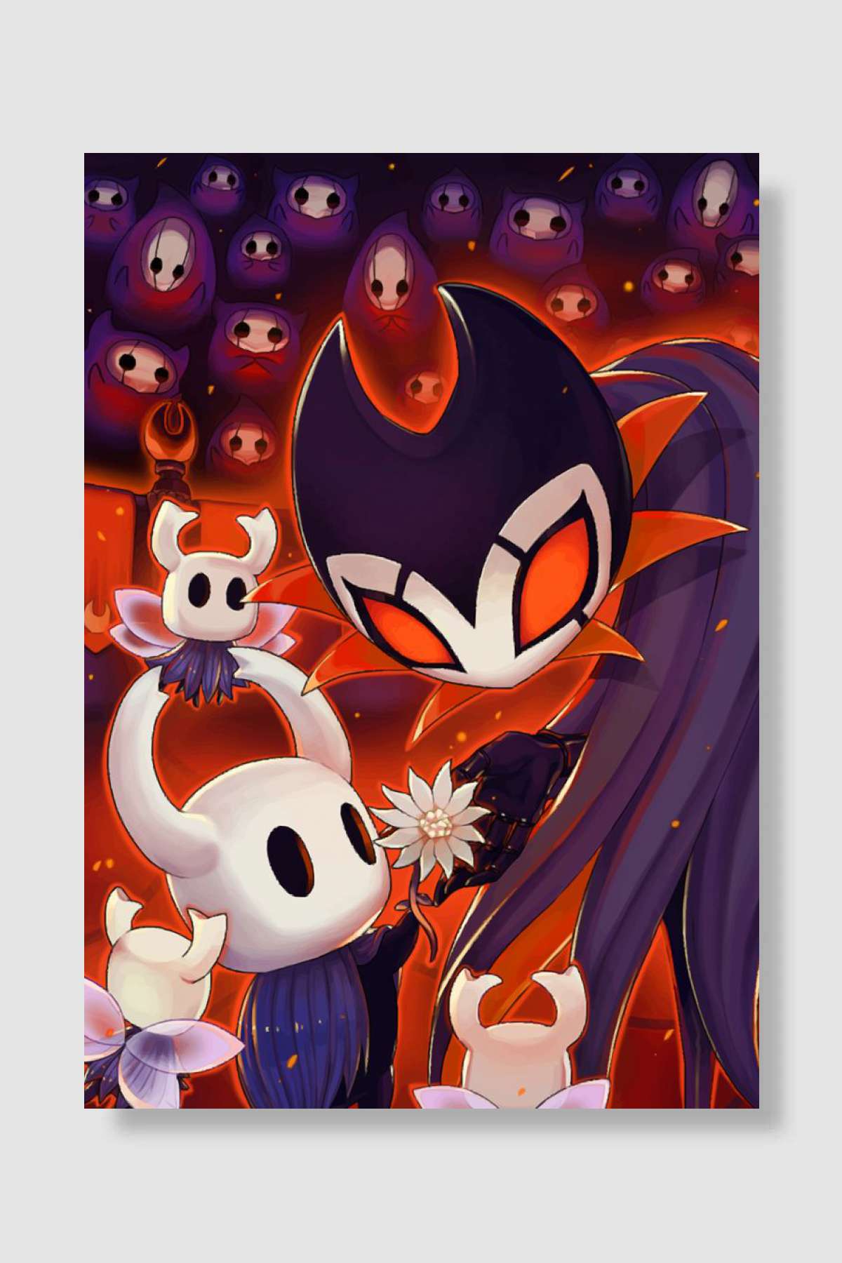 Hollow Knight Grimm Steam Oyun Poster Çerçevesiz Yüksek Kalite Oyun Afiş Duvar Poster