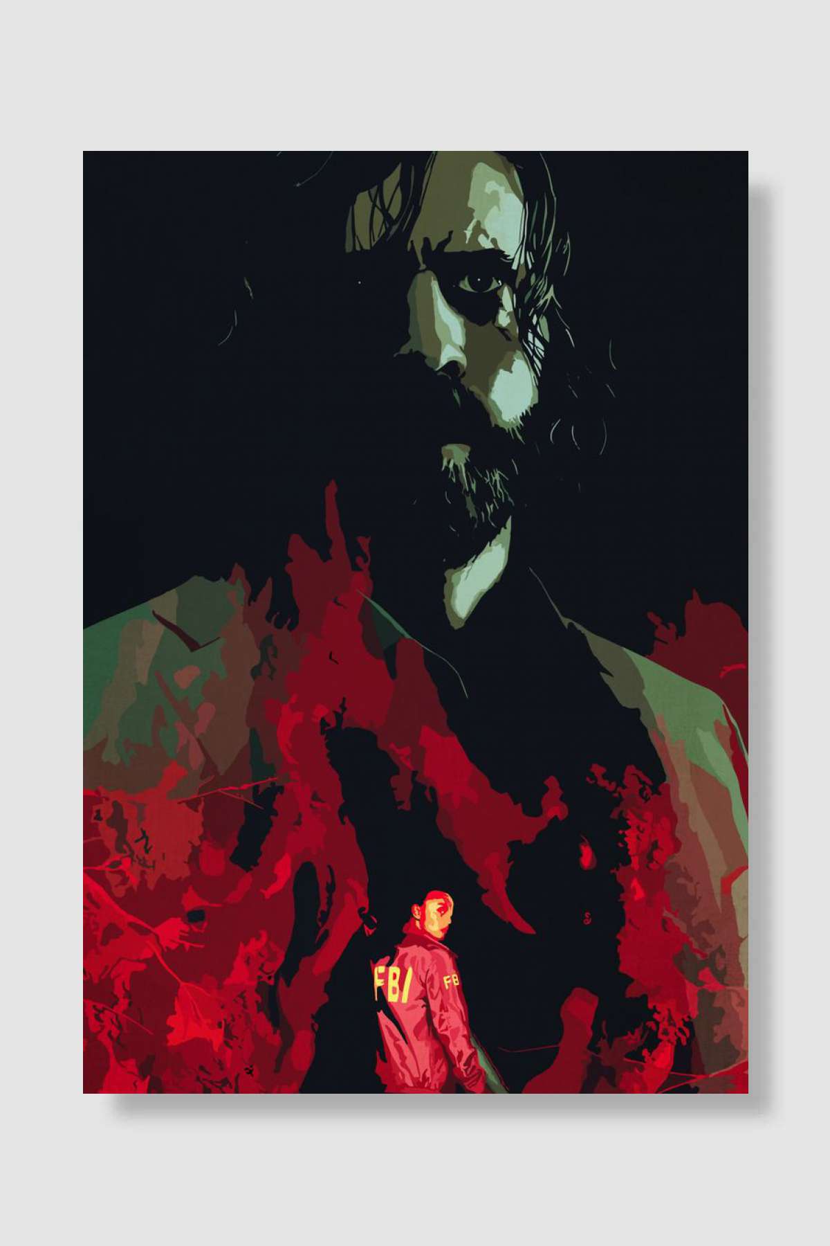 Alan Wake Game Wallpaper Oyun Poster Çerçevesiz Yüksek Kalite Oyun Afiş Duvar Poster