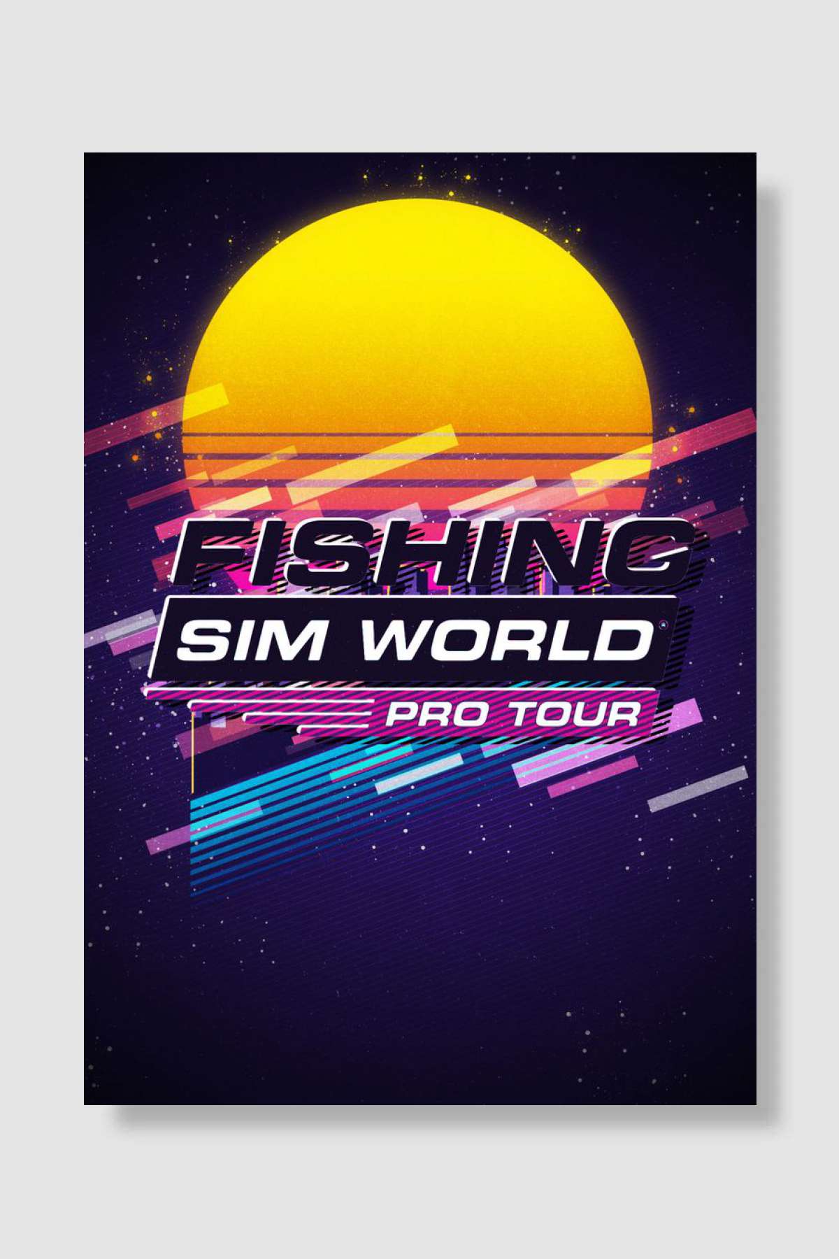fishing sim world pro tour Oyun Poster Çerçevesiz Yüksek Kalite Oyun Afiş Duvar Poster