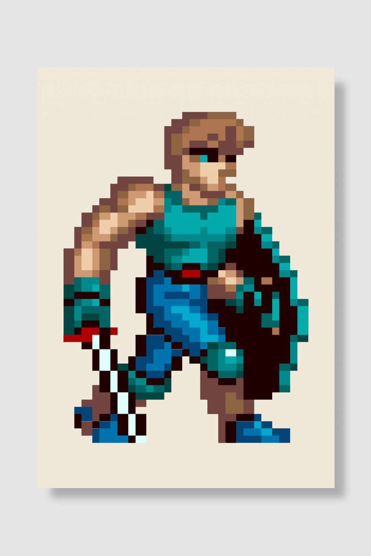 Trojan Oyun Poster Çerçevesiz Yüksek Kalite Oyun Afiş Duvar Poster