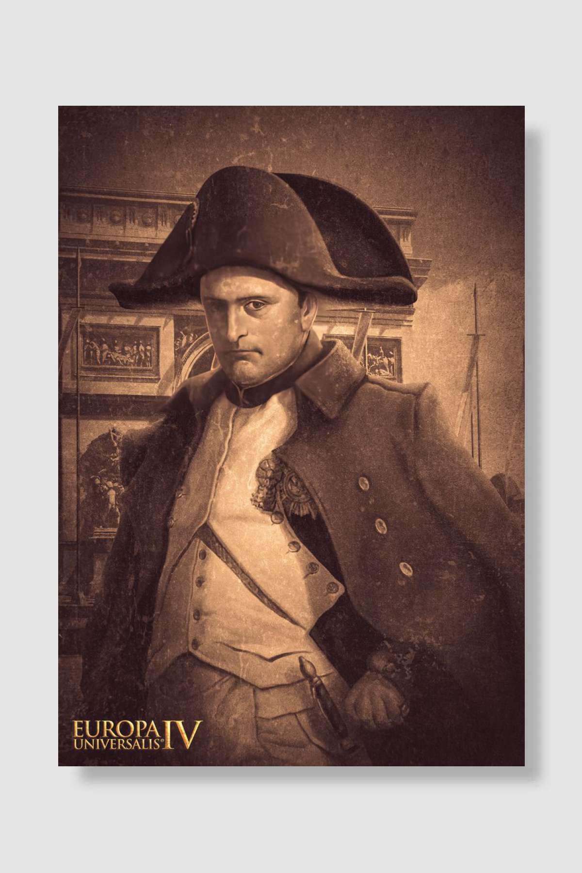 Napoleon Bonaparte Oyun Poster Çerçevesiz Yüksek Kalite Oyun Afiş Duvar Poster