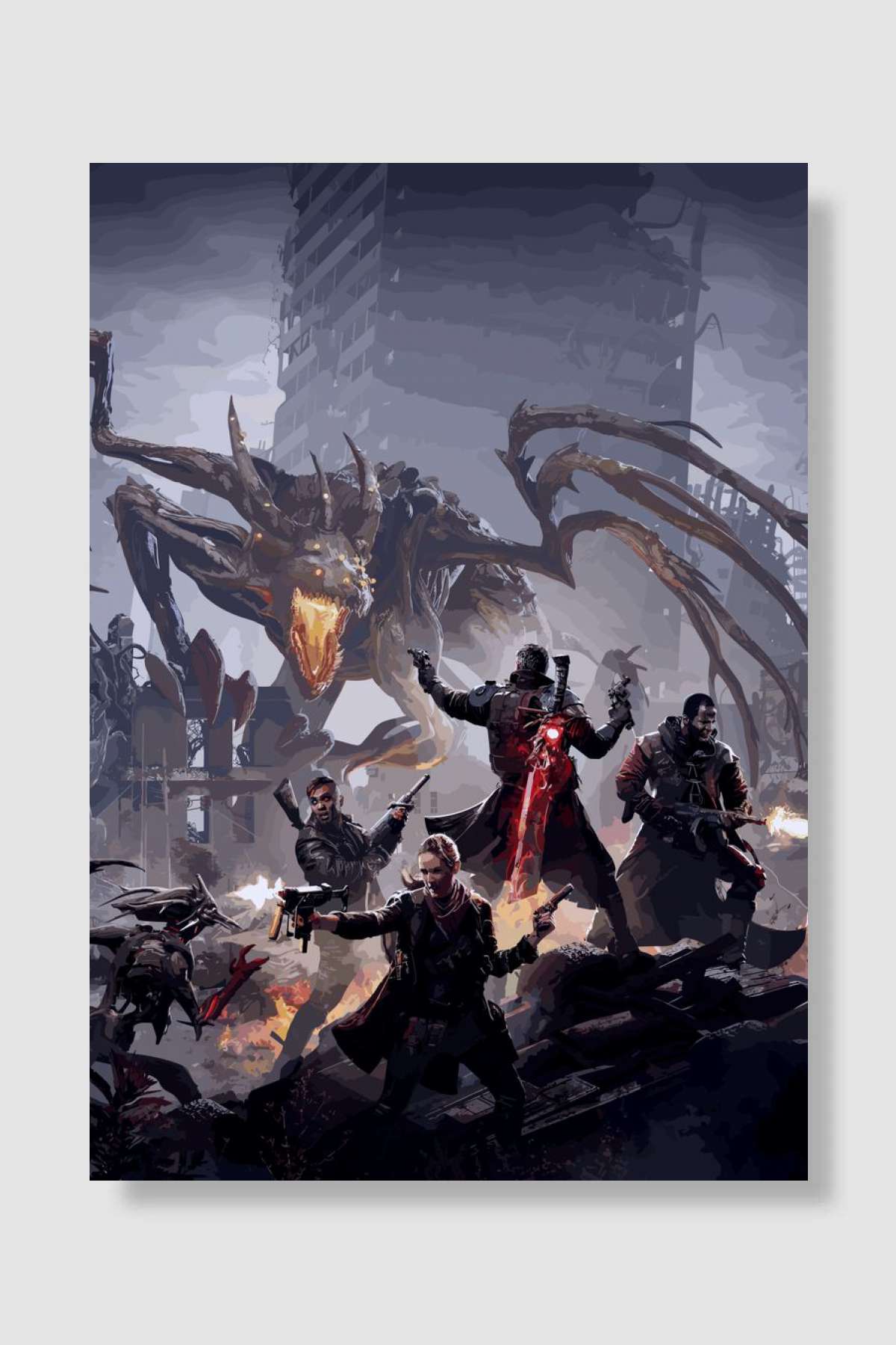 Remnant Oyun Poster Çerçevesiz Yüksek Kalite Oyun Afiş Duvar Poster