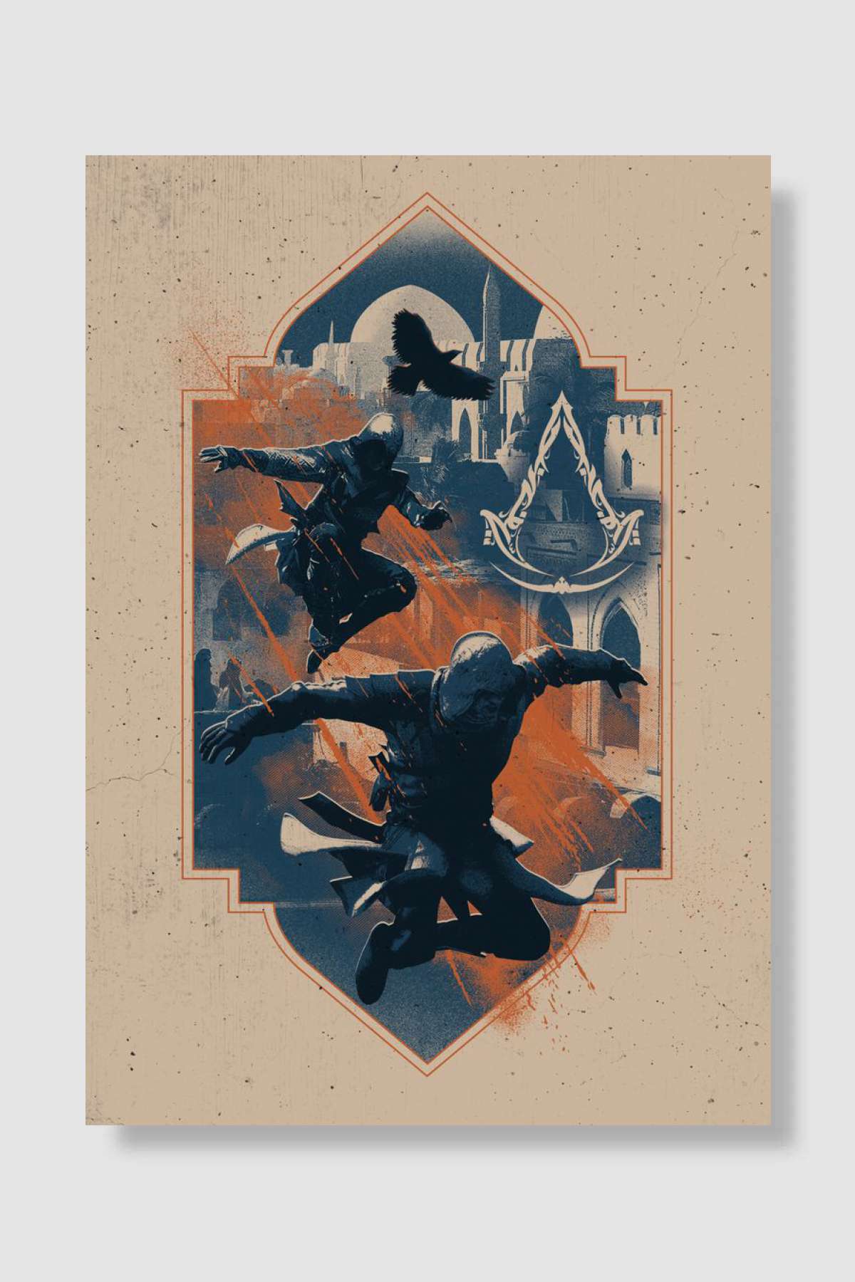 Leap of Faith Mirage Oyun Poster Çerçevesiz Yüksek Kalite Oyun Afiş Duvar Poster