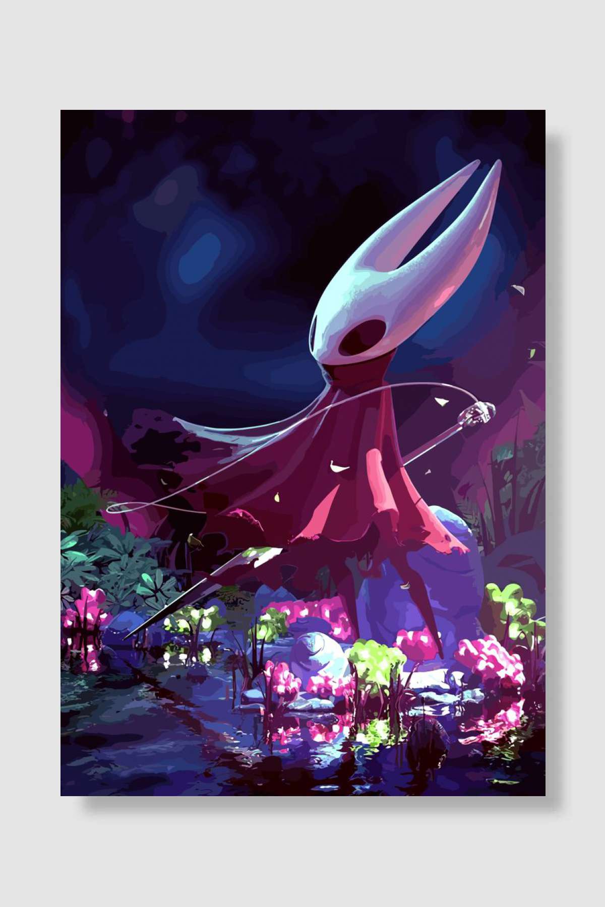 hollow knight Oyun Poster Çerçevesiz Yüksek Kalite Oyun Afiş Duvar Poster - En İyi Fiyatlarla