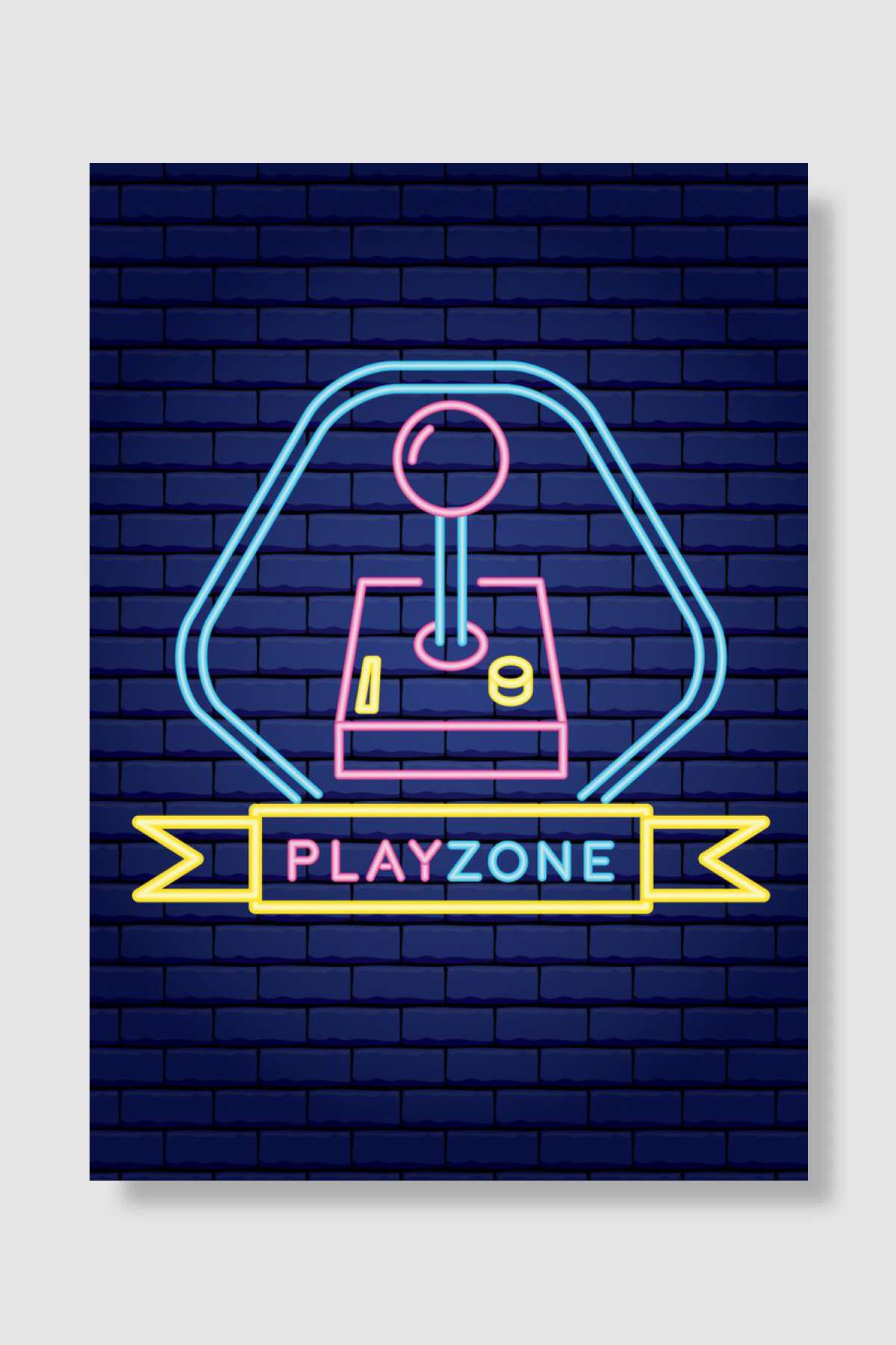 Game zone Oyun Poster Çerçevesiz Yüksek Kalite Oyun Afiş Duvar Poster - En İyi Fiyatlarla