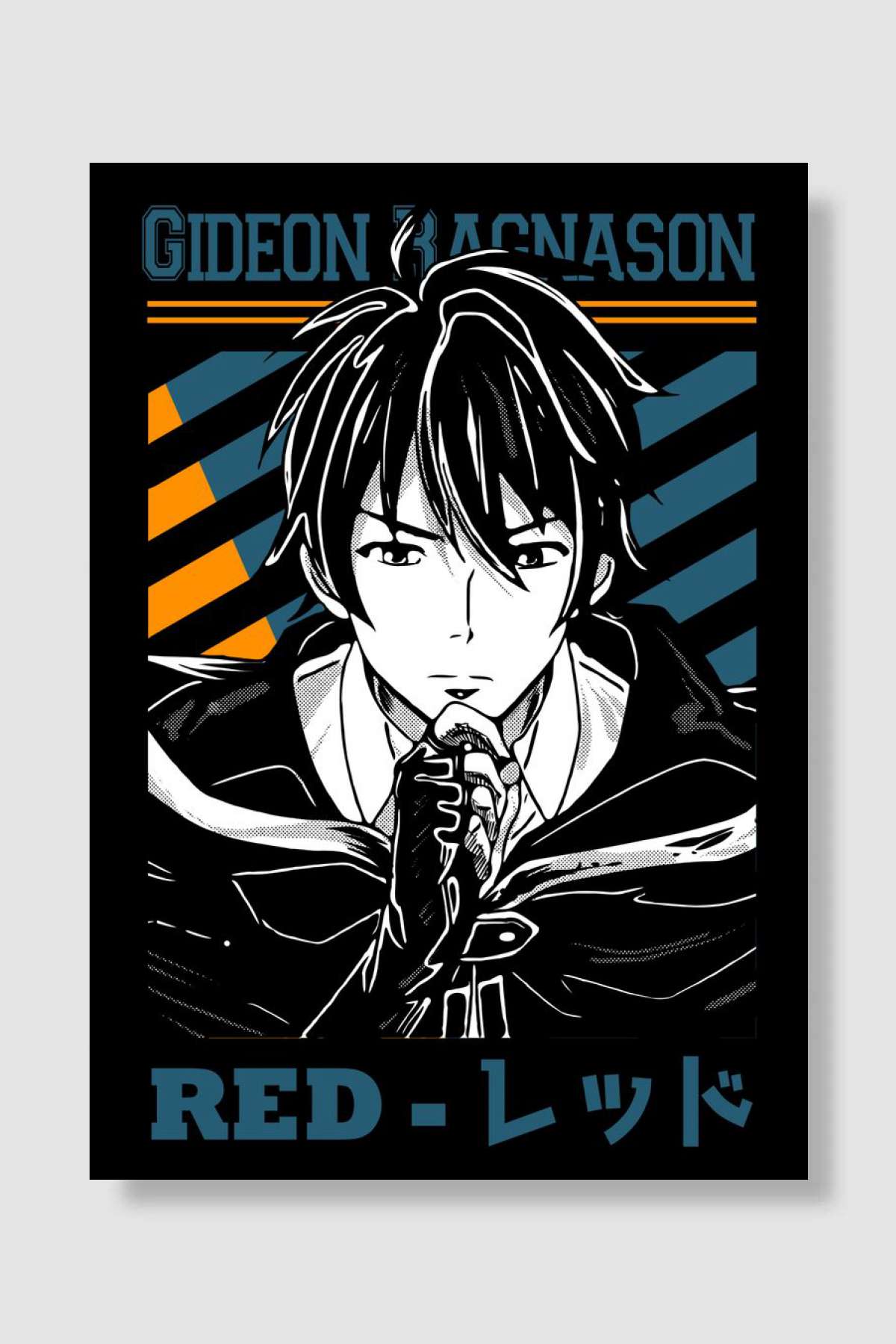 Ragnason Cross Line Oyun Poster Çerçevesiz Yüksek Kalite Oyun Afiş Duvar Poster