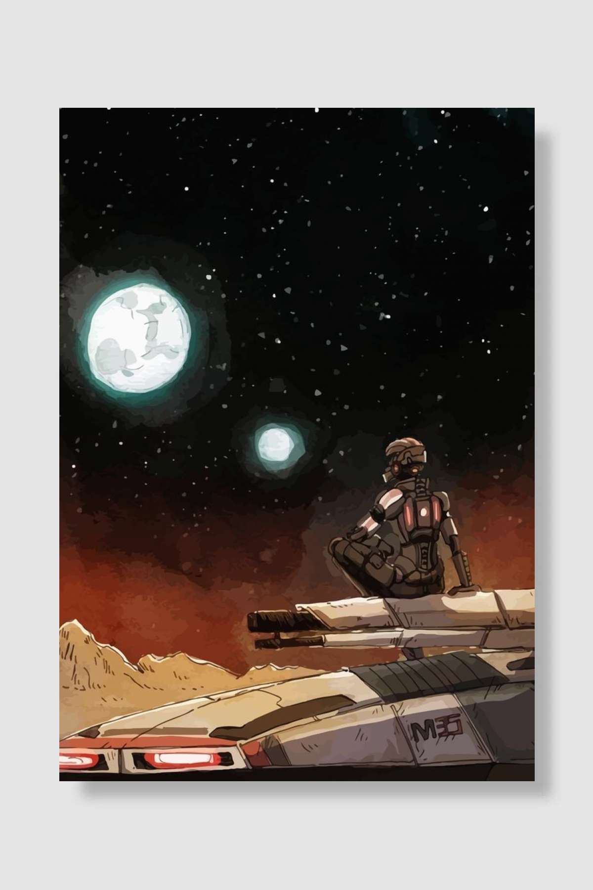 sky Oyun Poster Çerçevesiz Yüksek Kalite Oyun Afiş Duvar Poster