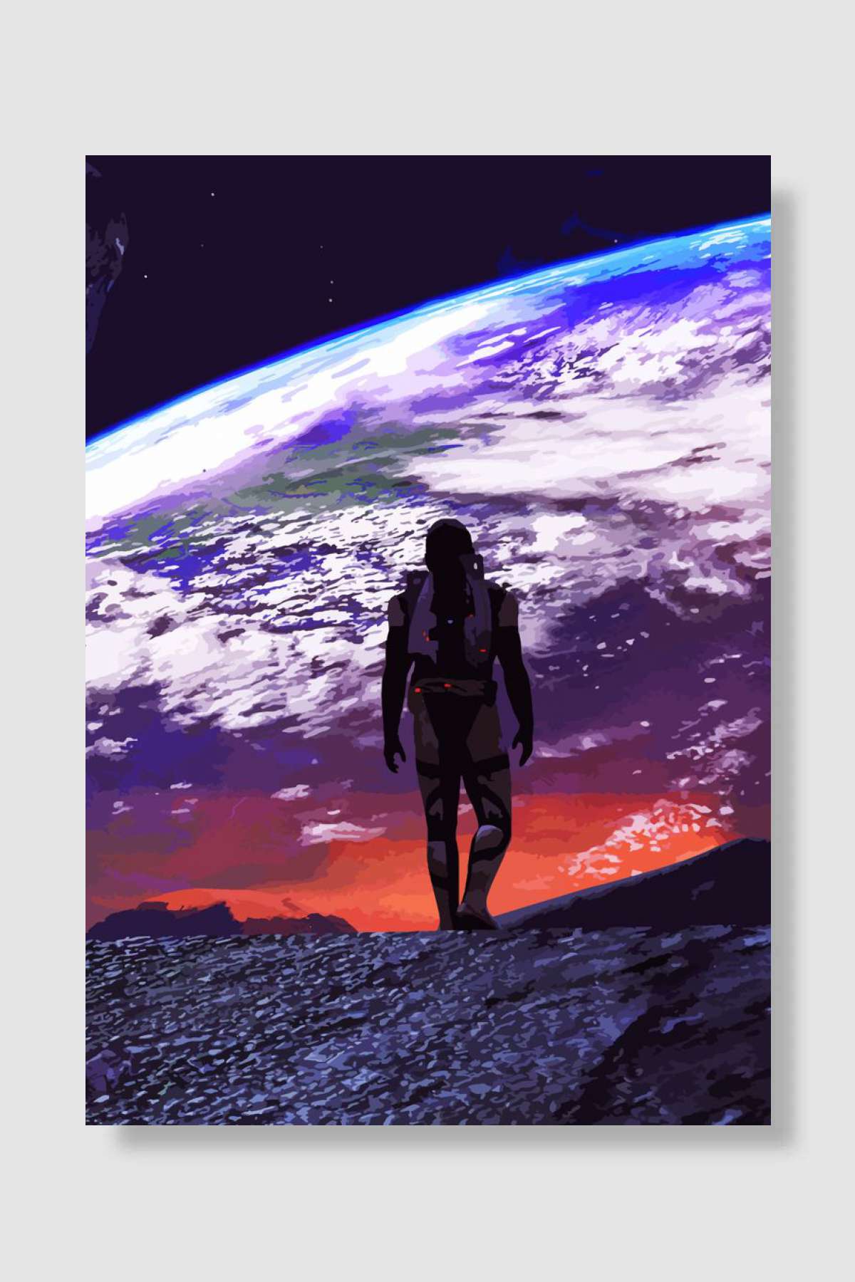 The Outer Worlds Oyun Poster Çerçevesiz Yüksek Kalite Oyun Afiş Duvar Poster