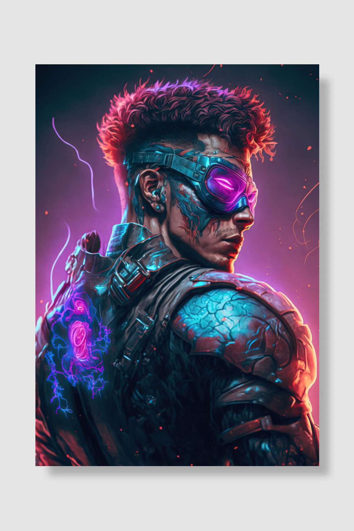 Fantasy Character Talon Oyun Poster Çerçevesiz Yüksek Kalite Oyun Afiş Duvar Poster