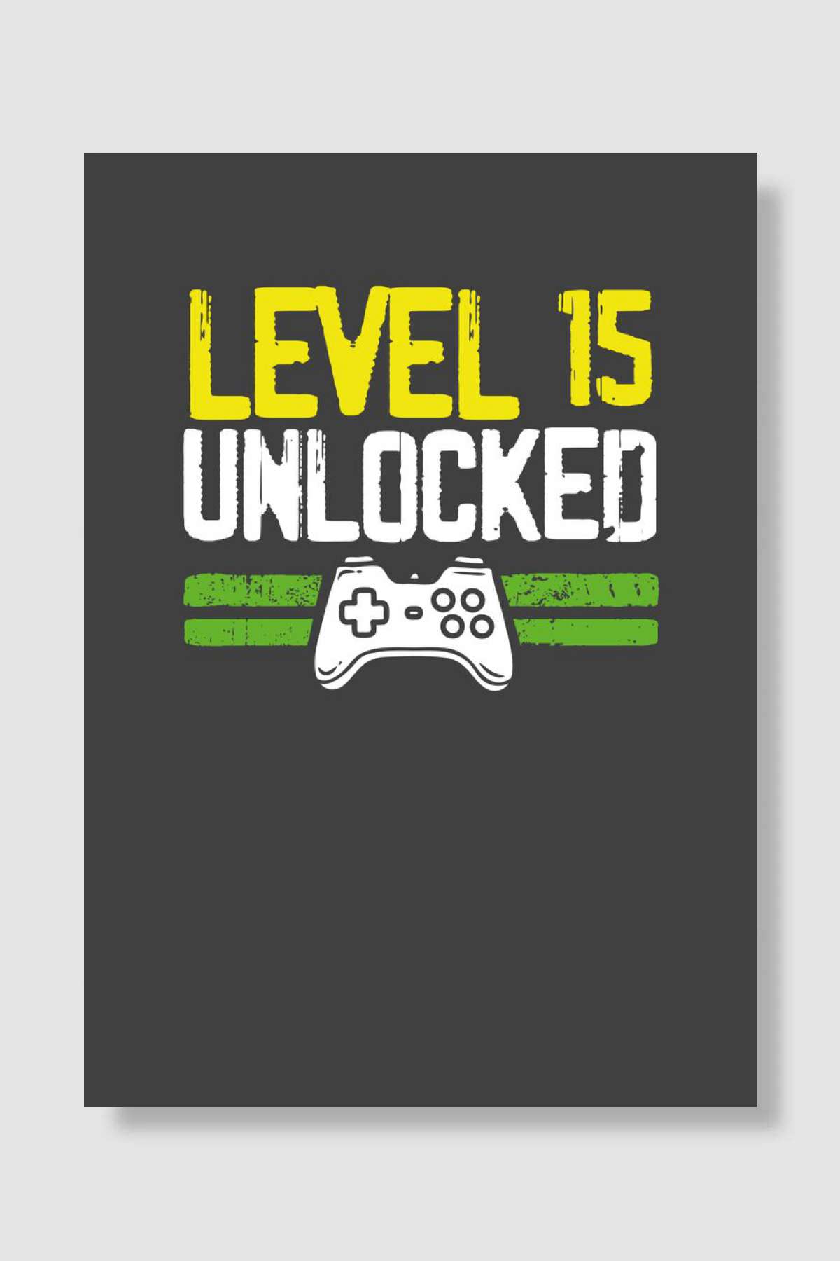 Child Birthday Level 15 Oyun Poster Çerçevesiz Yüksek Kalite Oyun Afiş Duvar Poster