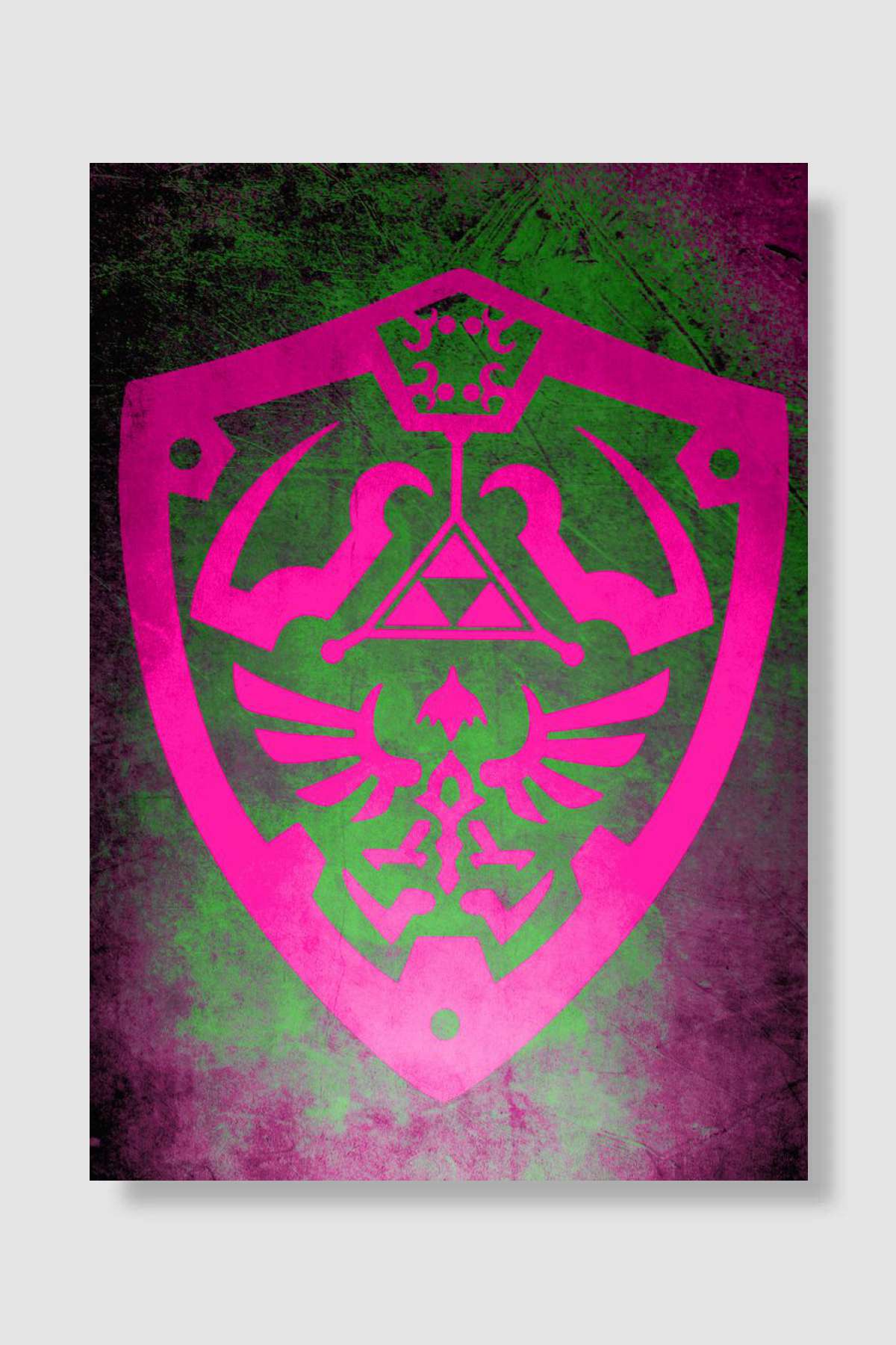 Zelda Shield XIII Oyun Poster Çerçevesiz Yüksek Kalite Oyun Afiş Duvar Poster