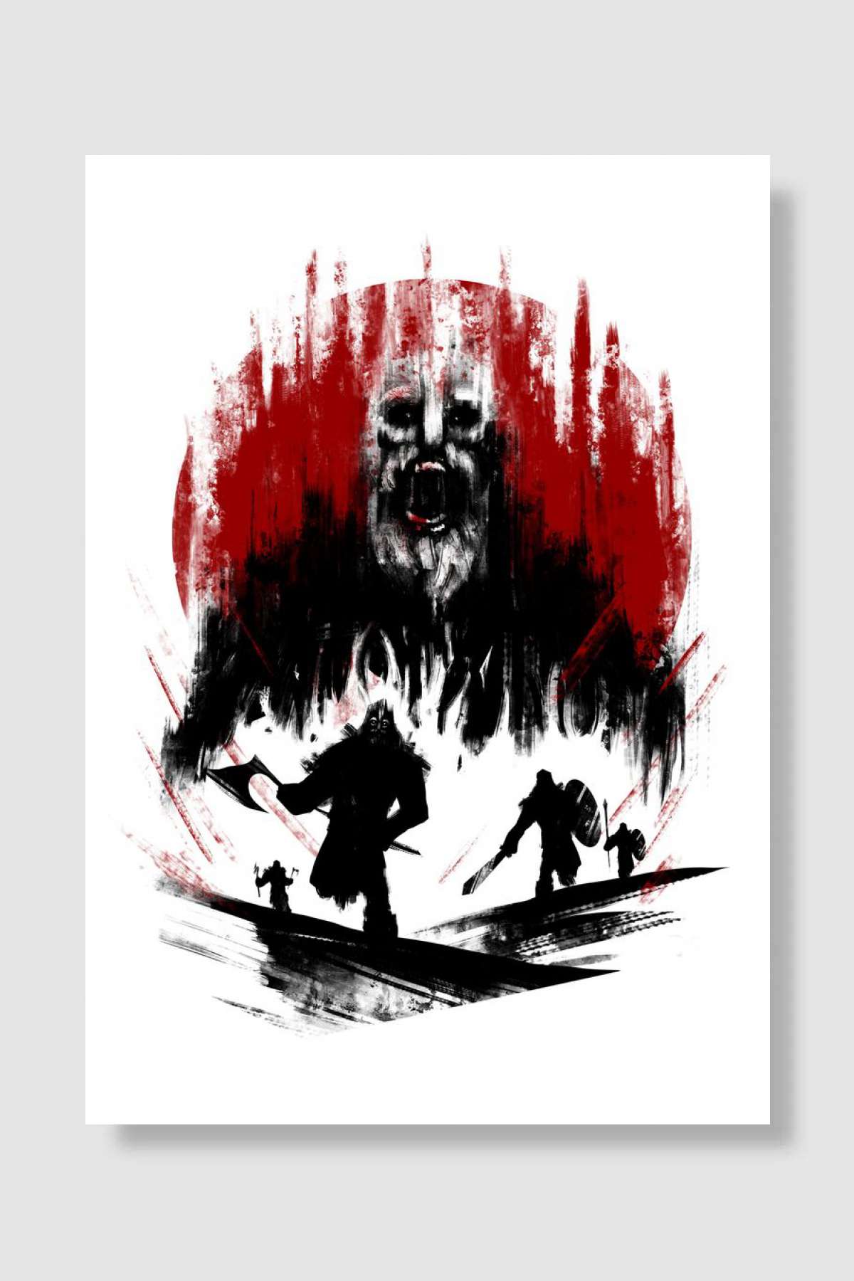 For Honor Knight Oyun Poster Çerçevesiz Yüksek Kalite Oyun Afiş Duvar Poster