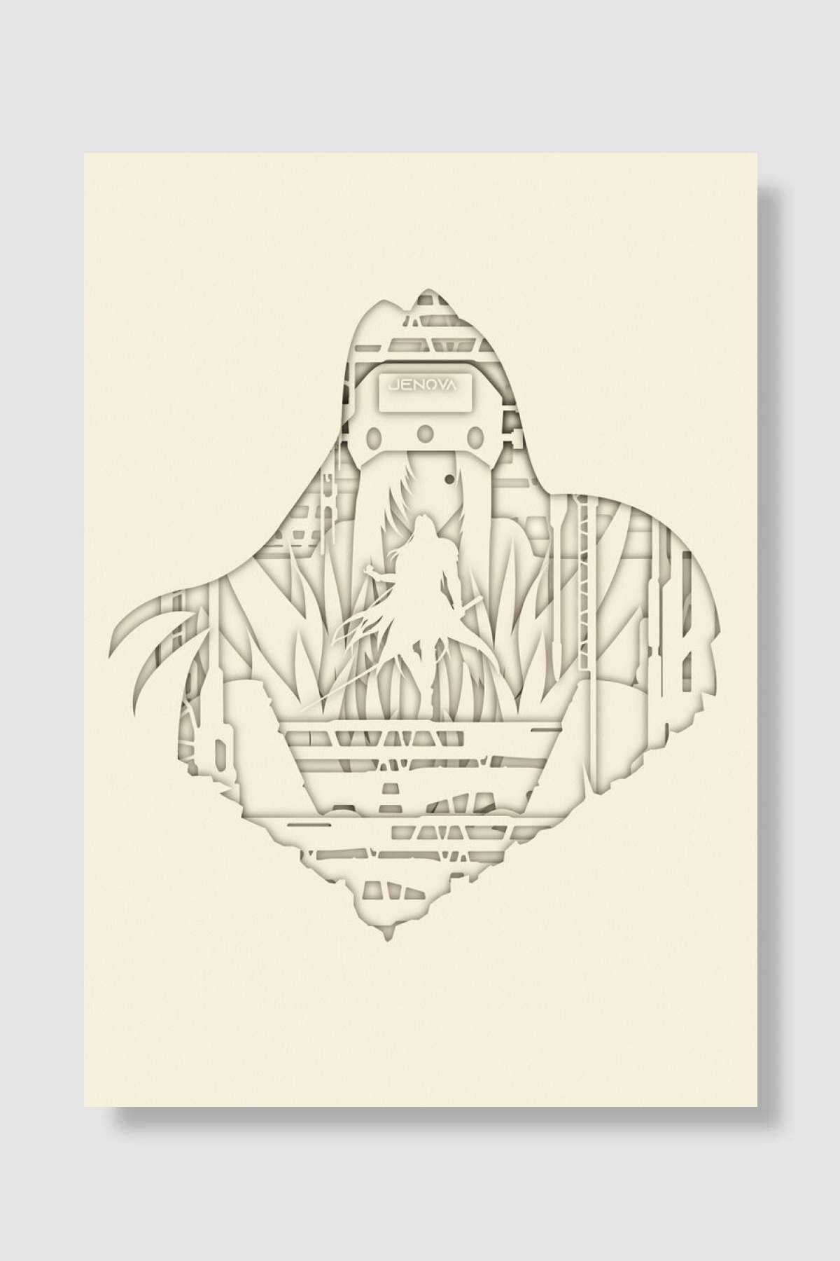 Sephi Paper Oyun Poster Çerçevesiz Yüksek Kalite Oyun Afiş Duvar Poster