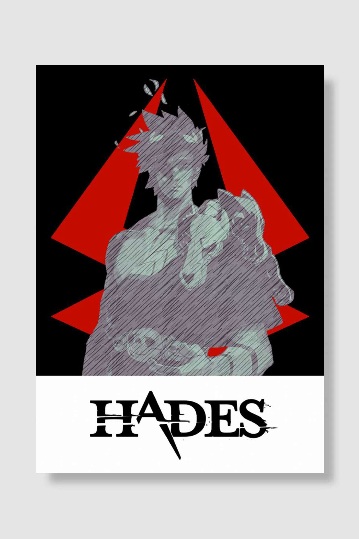 Hades Game Oyun Poster Çerçevesiz Yüksek Kalite Oyun Afiş Duvar Poster